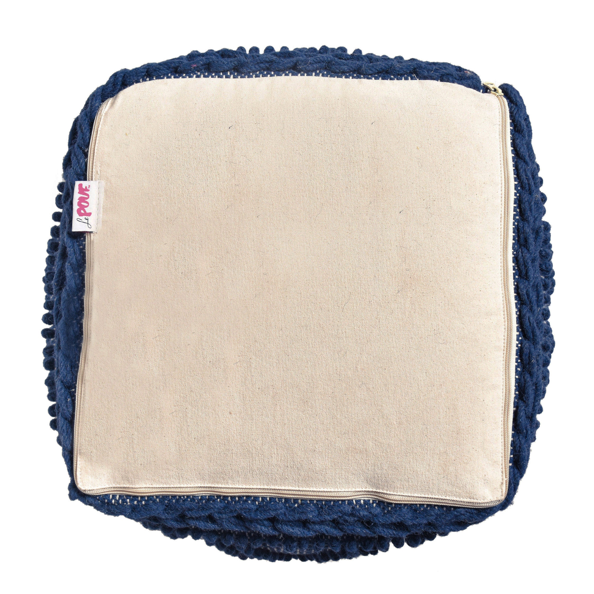 Truda Boho Handcrafted Fabric Pouf - furnishings