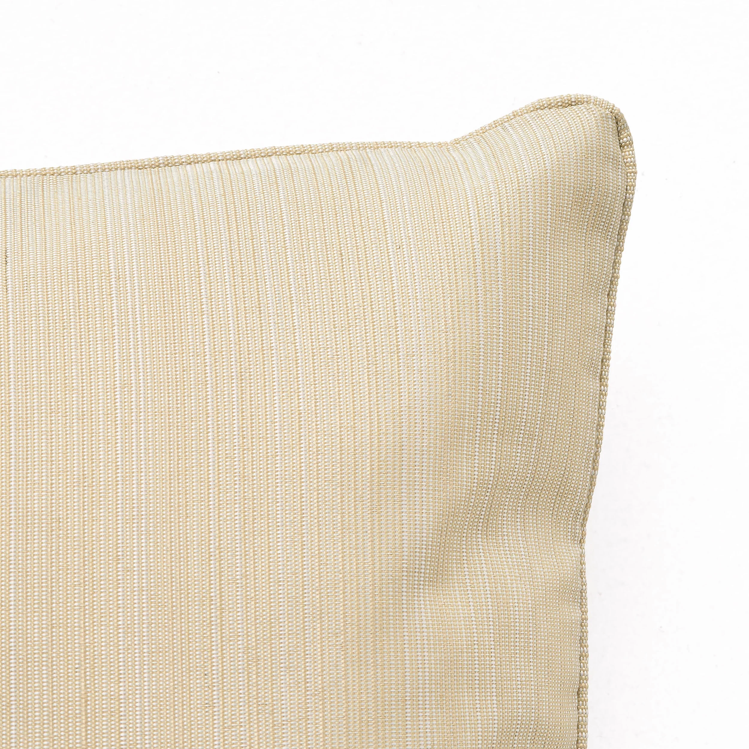 Luciella Outdoor Water Resistant Fabric Club Chair Cushions with Piping (Set of 2) - furnishings