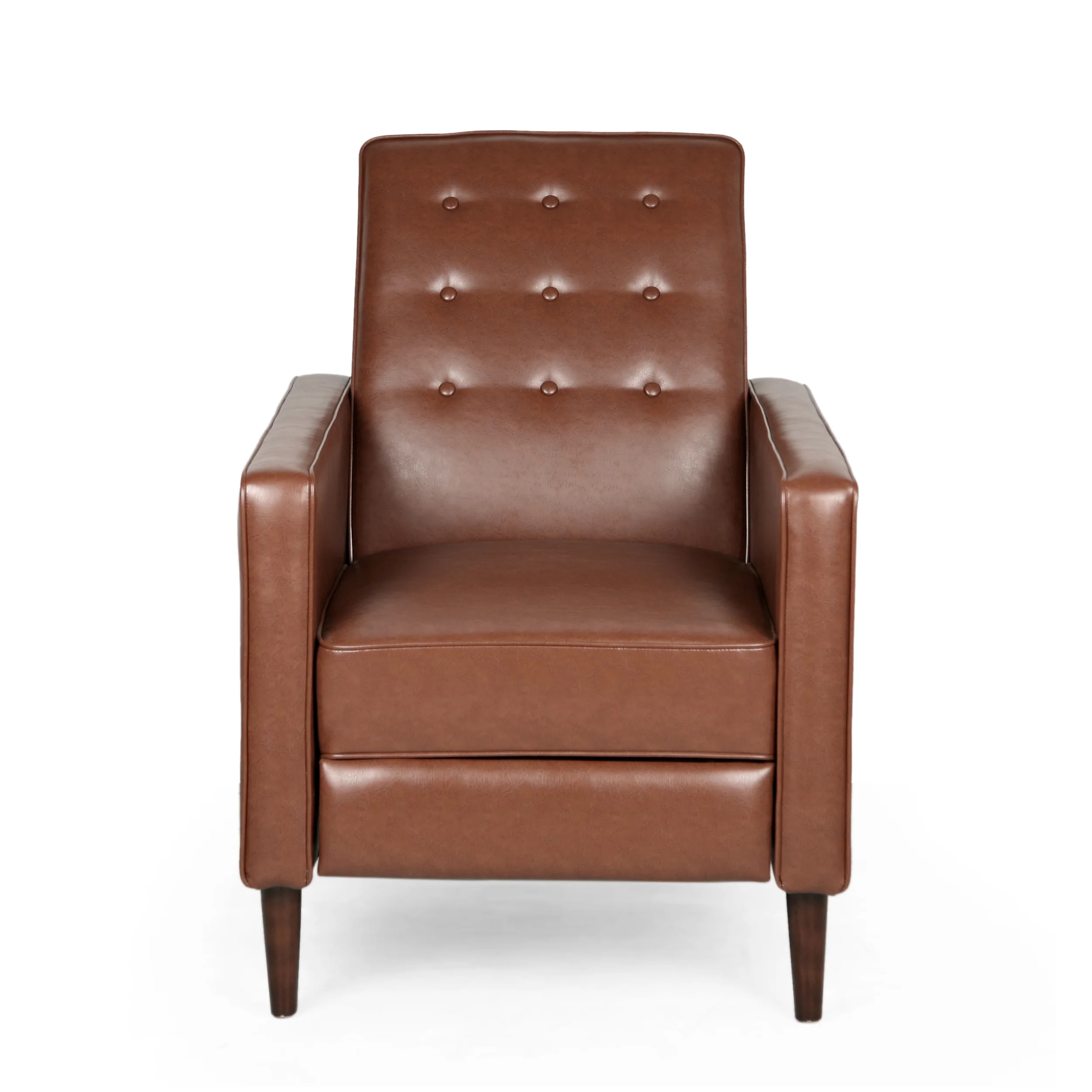 Mason Mid-Century Modern Button Tufted Recliner - furnishings