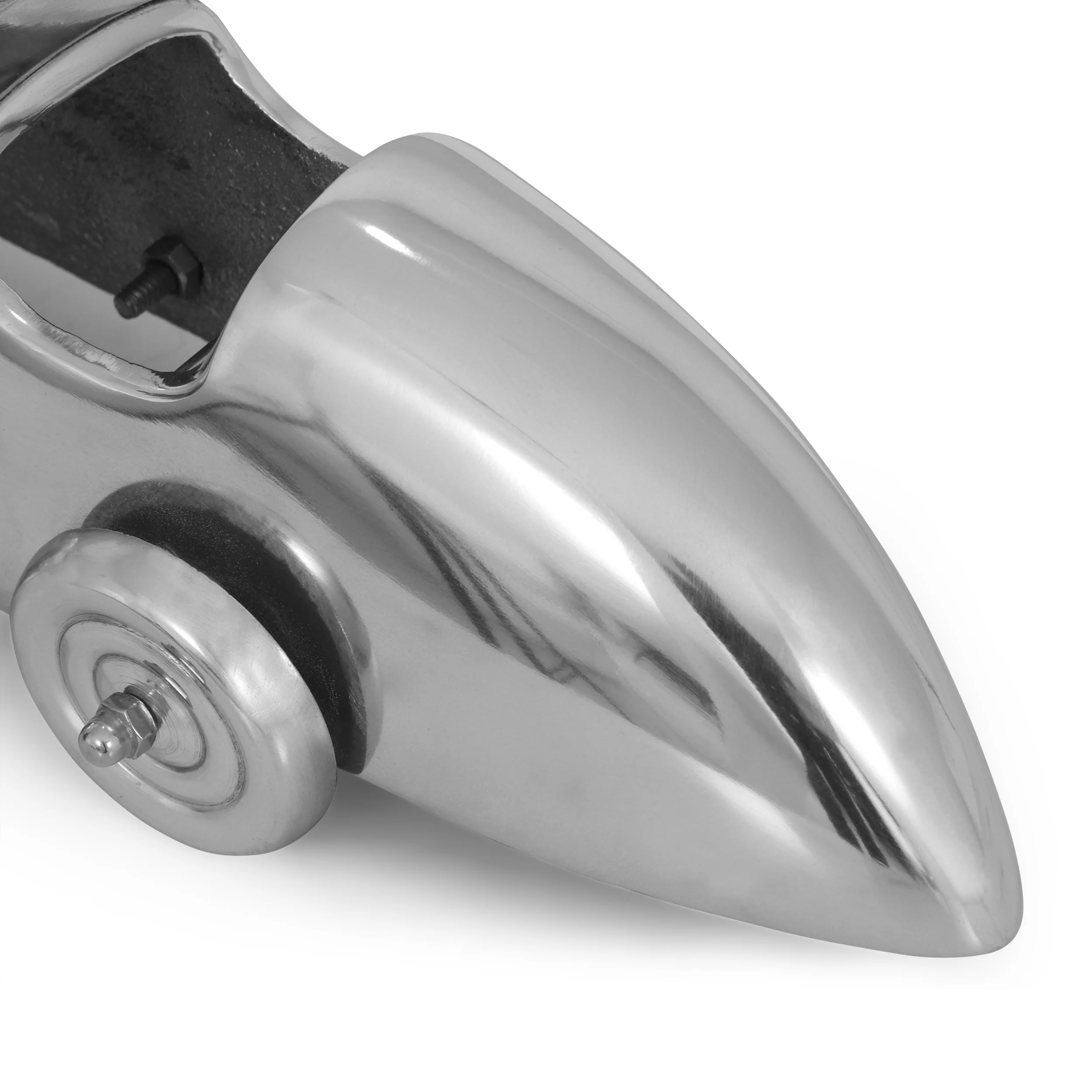 Postema Handcrafted Aluminum Car Sculpture, Silver - furnishings