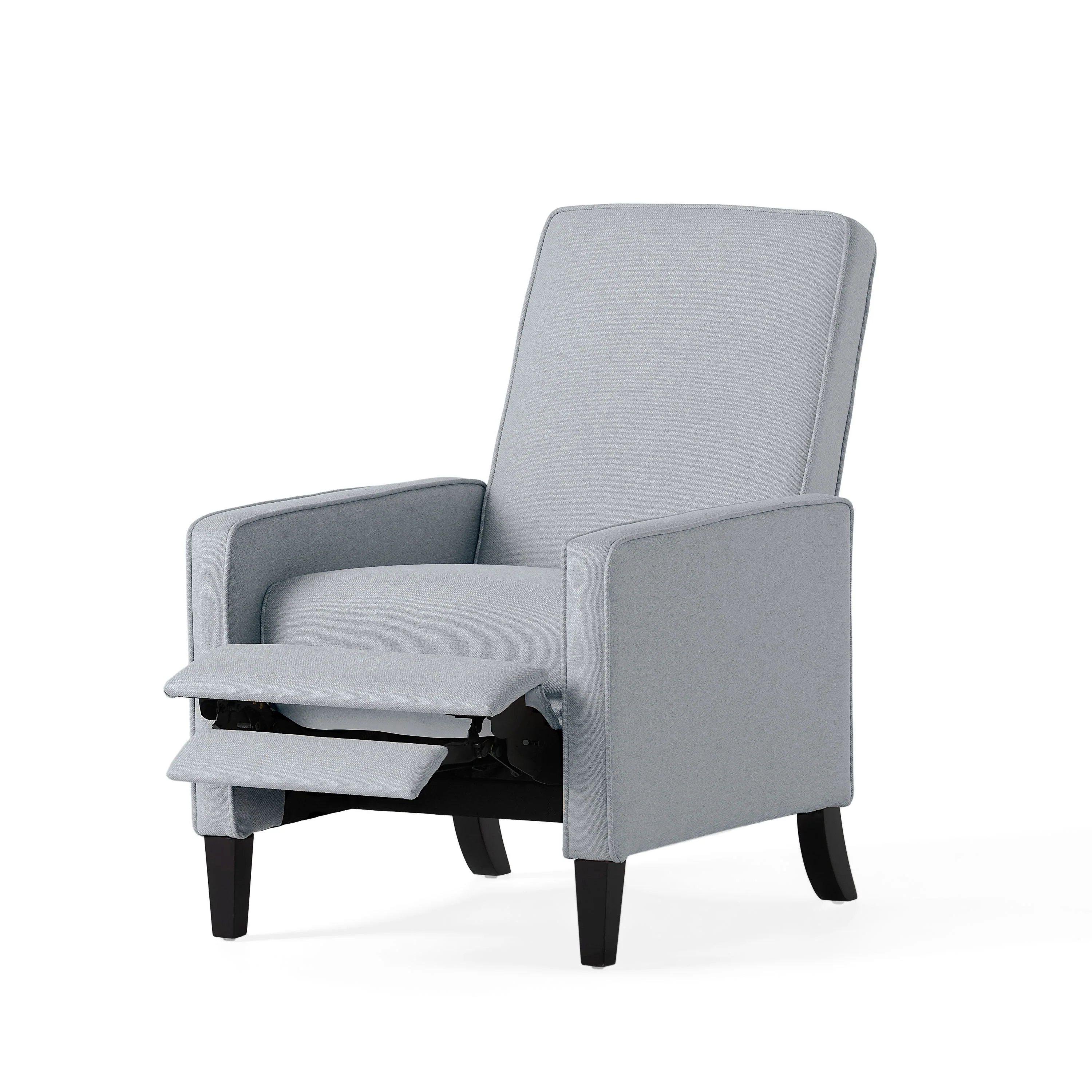 Olinda Minimalist Style Fabric Recliner Chair - furnishings