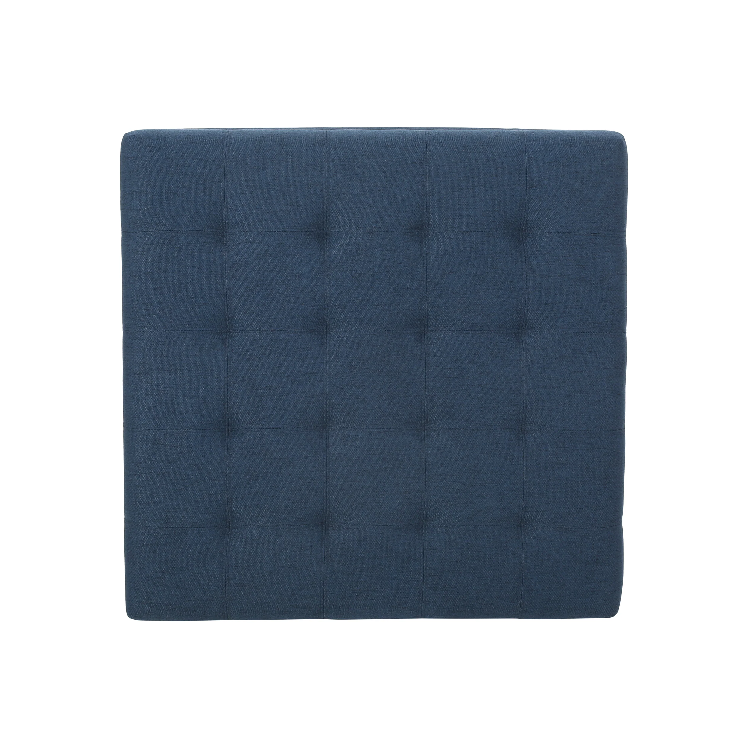Piogor Contemporary Tufted Fabric Storage Ottoman - furnishings
