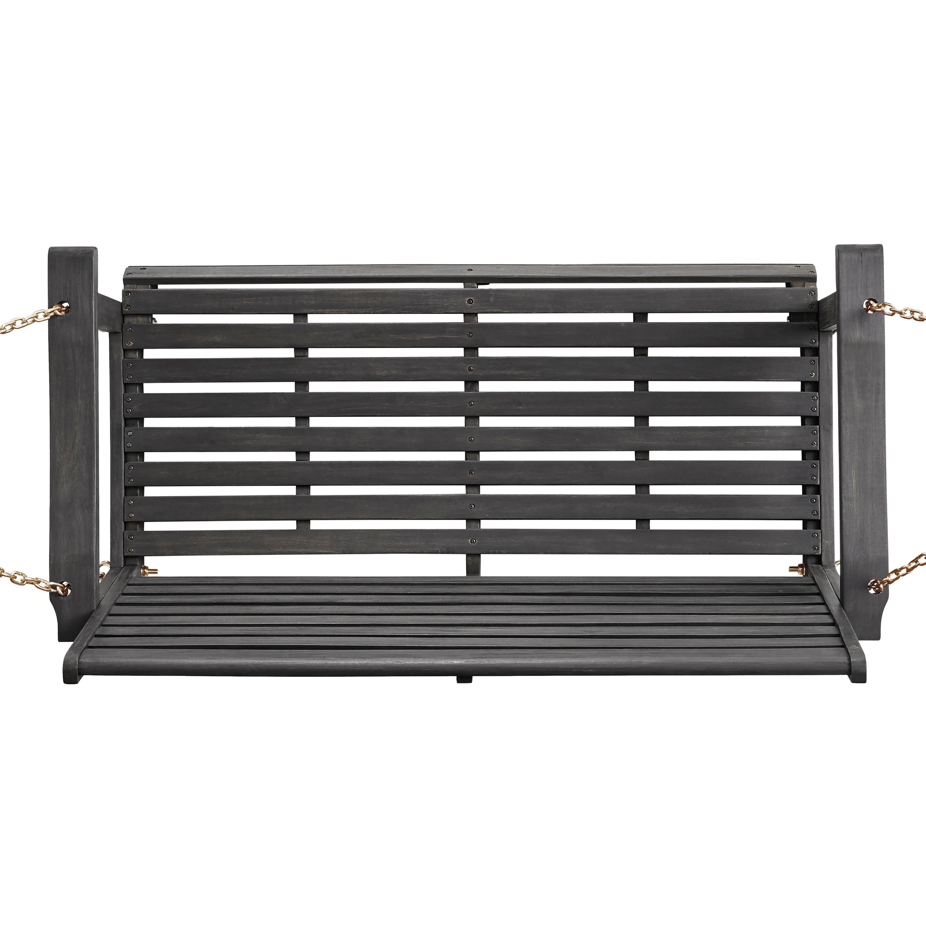 Viola Outdoor Aacia Wood Porch Swing - furnishings