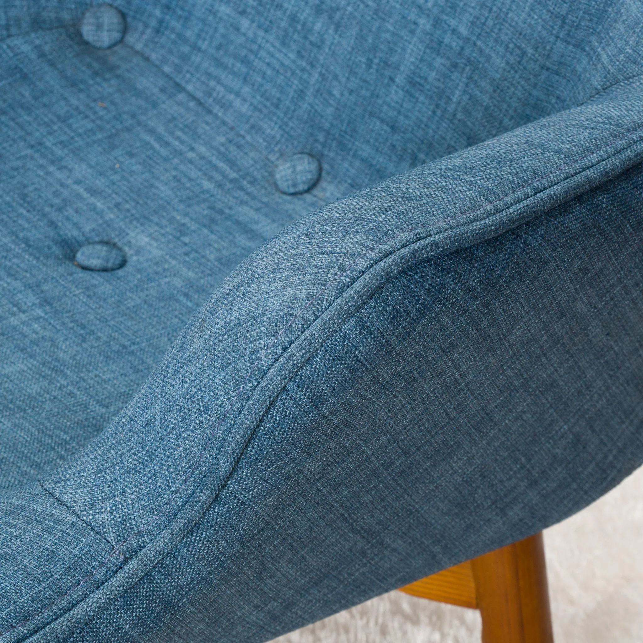 Acantha Mid Century Modern Contour Accent Lounge Chair - furnishings