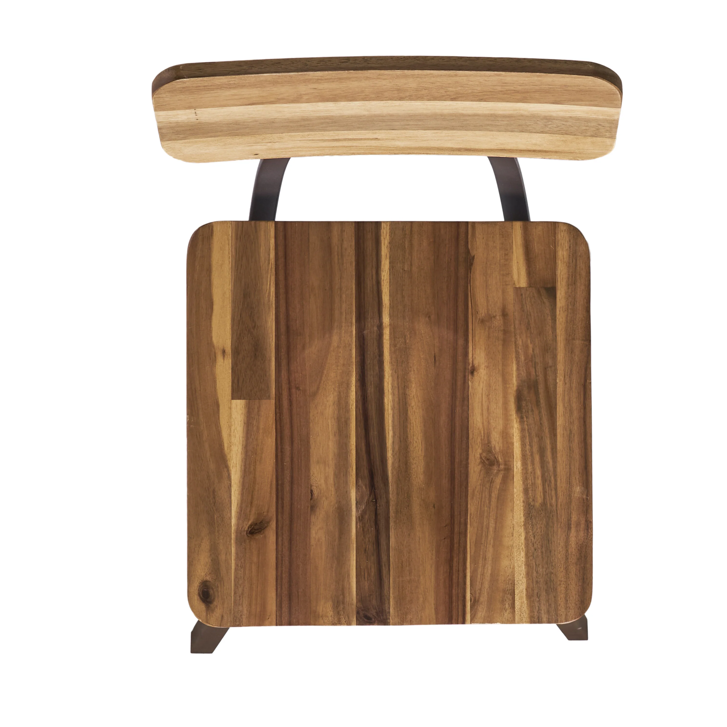 Lilinden Natural Stained Laminated Acacia 28-Inch Bar Chair (Set of 2) - furnishings