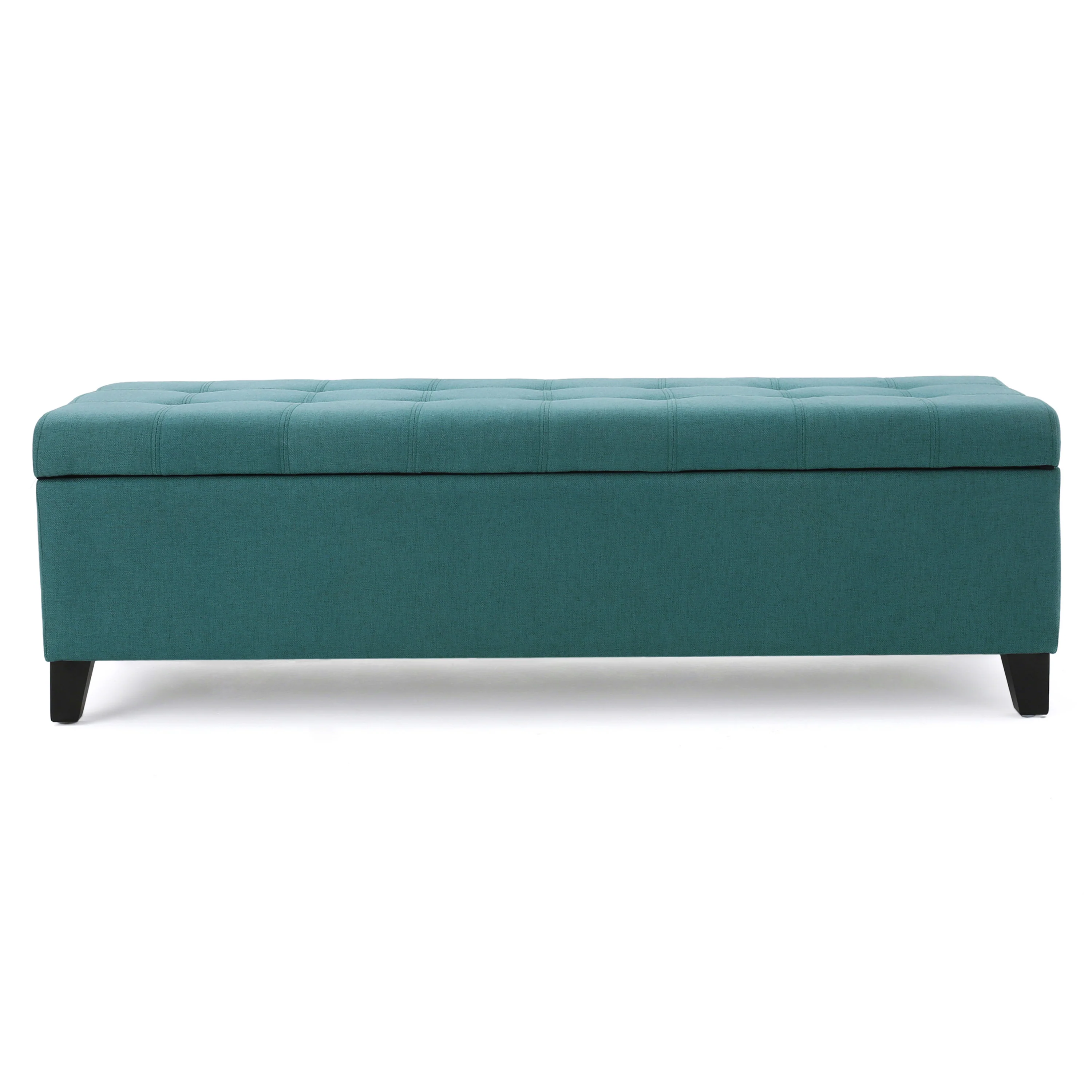 Sterling Fabric Tufted Storage Ottoman - furnishings