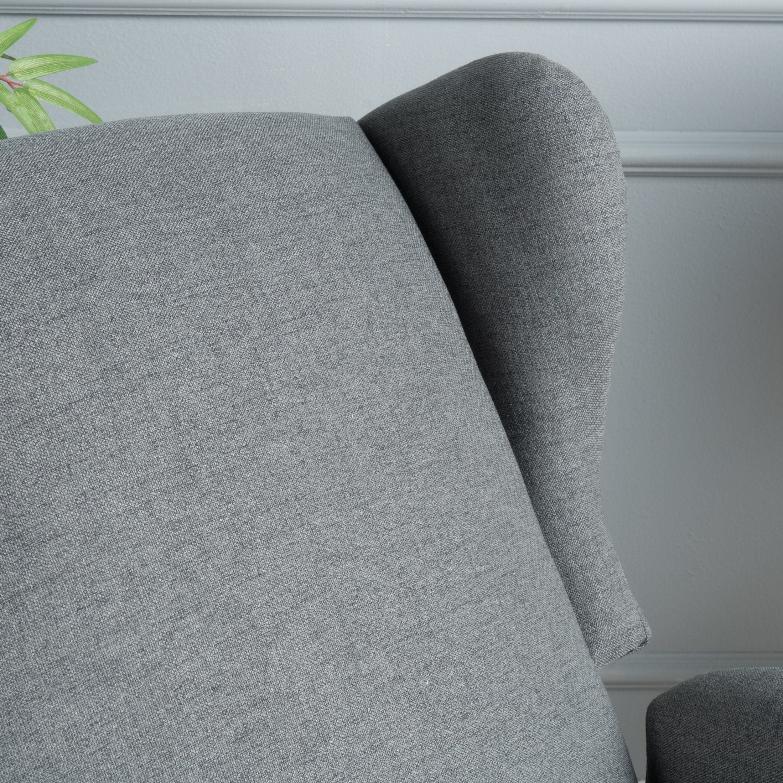 Weyland Wingback Fabric Recliner - furnishings