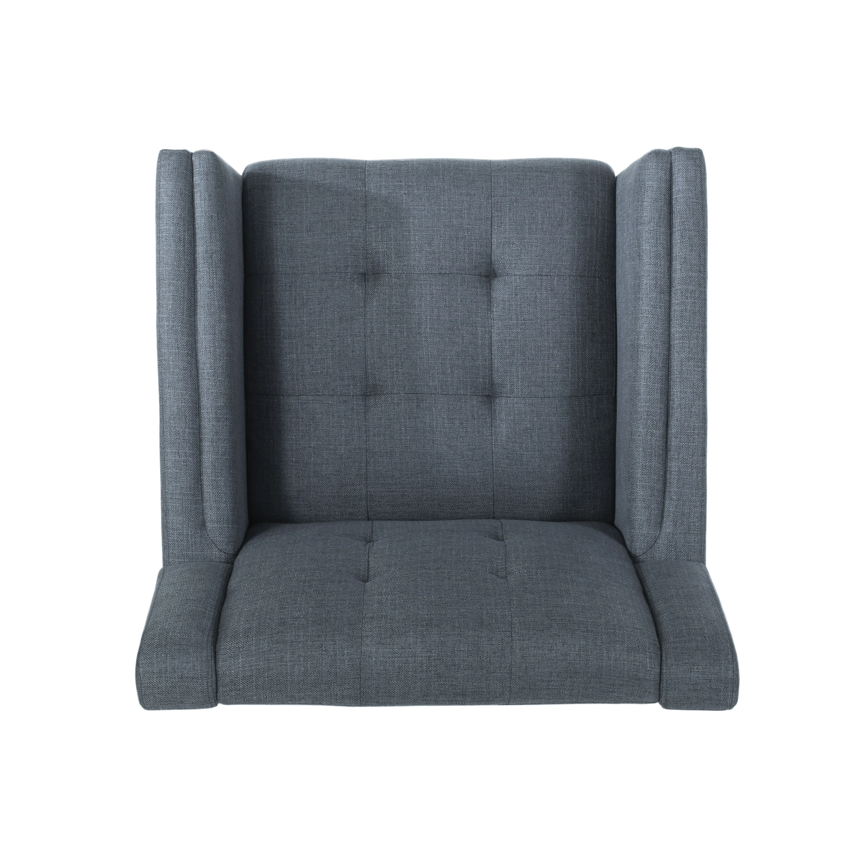 Evelyn Mid Century Modern 3-Piece Chairs & Loveseat Fabric Living Room Set - furnishings