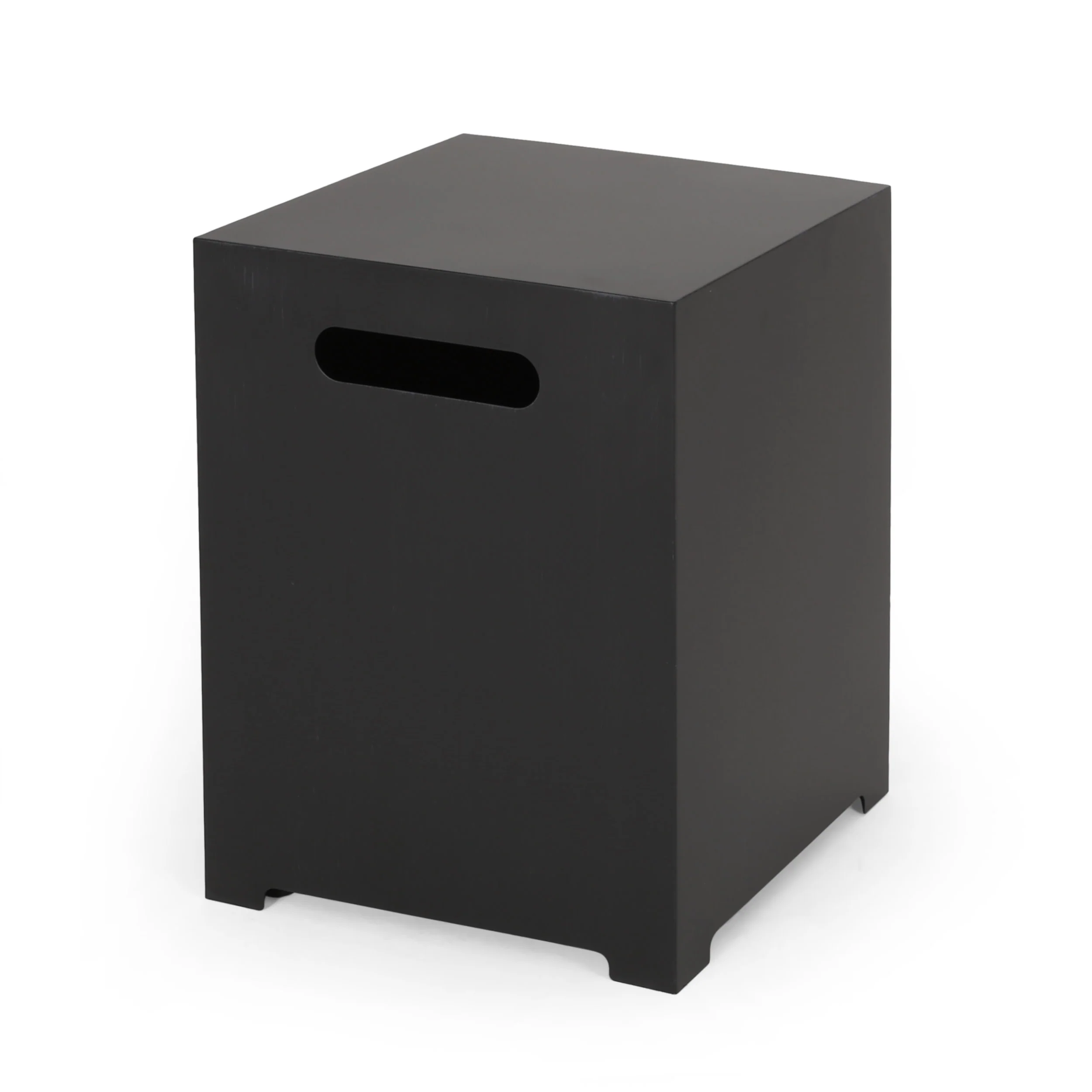 Jasmine Outdoor Metal Tank Holder Side Table - furnishings