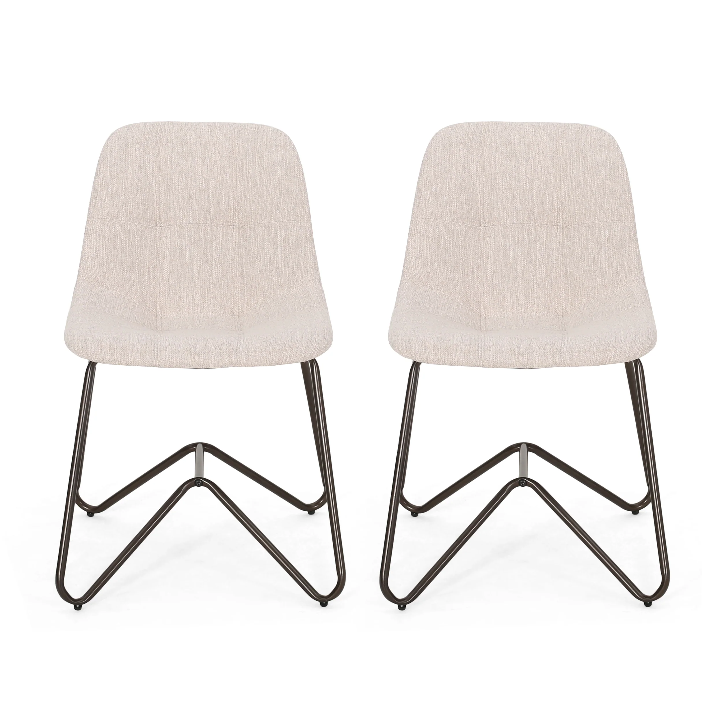 Mailee Fabric Dining Chair (Set of 2) - furnishings