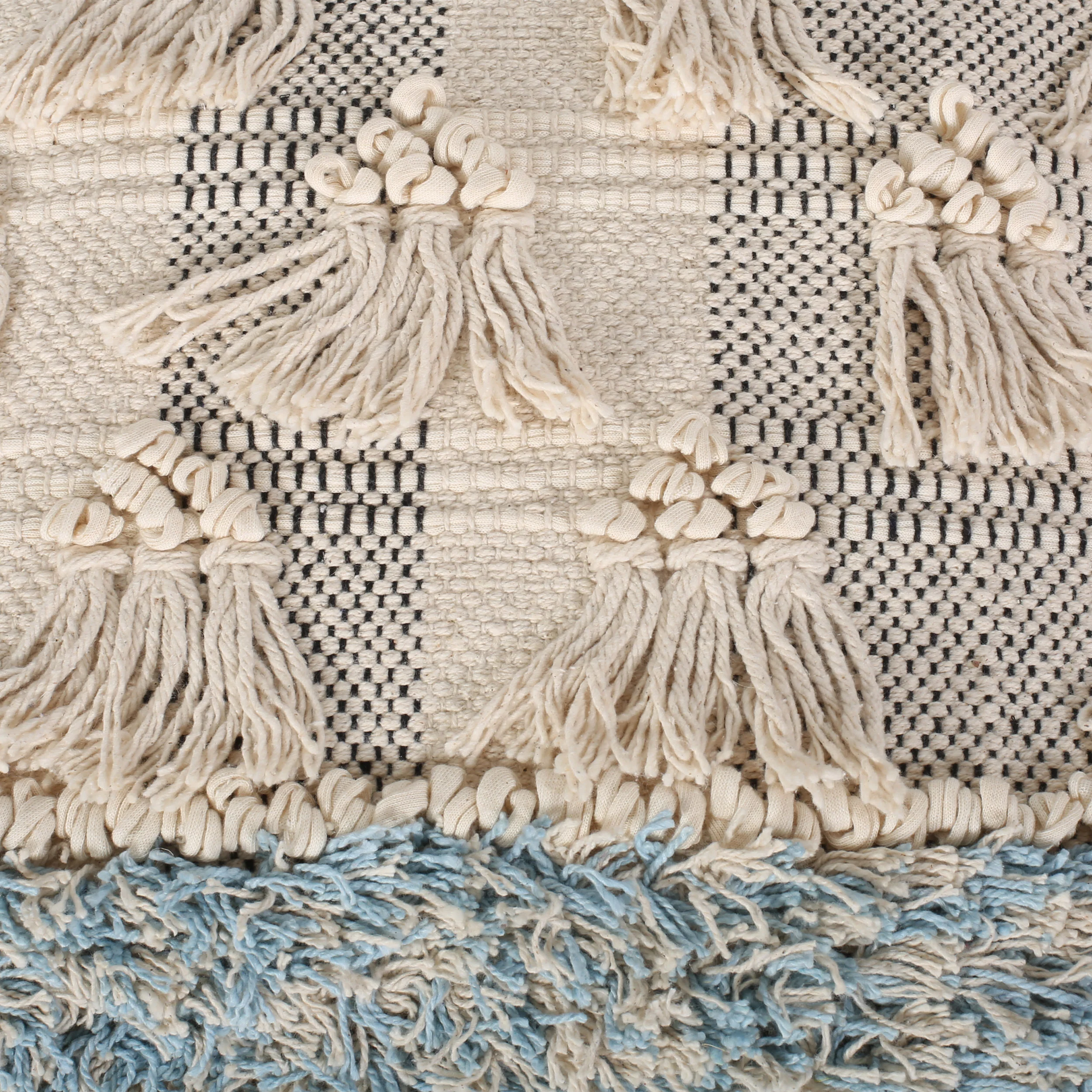 Stacy Boho Cotton Pillow Cover (Set of 2) - furnishings