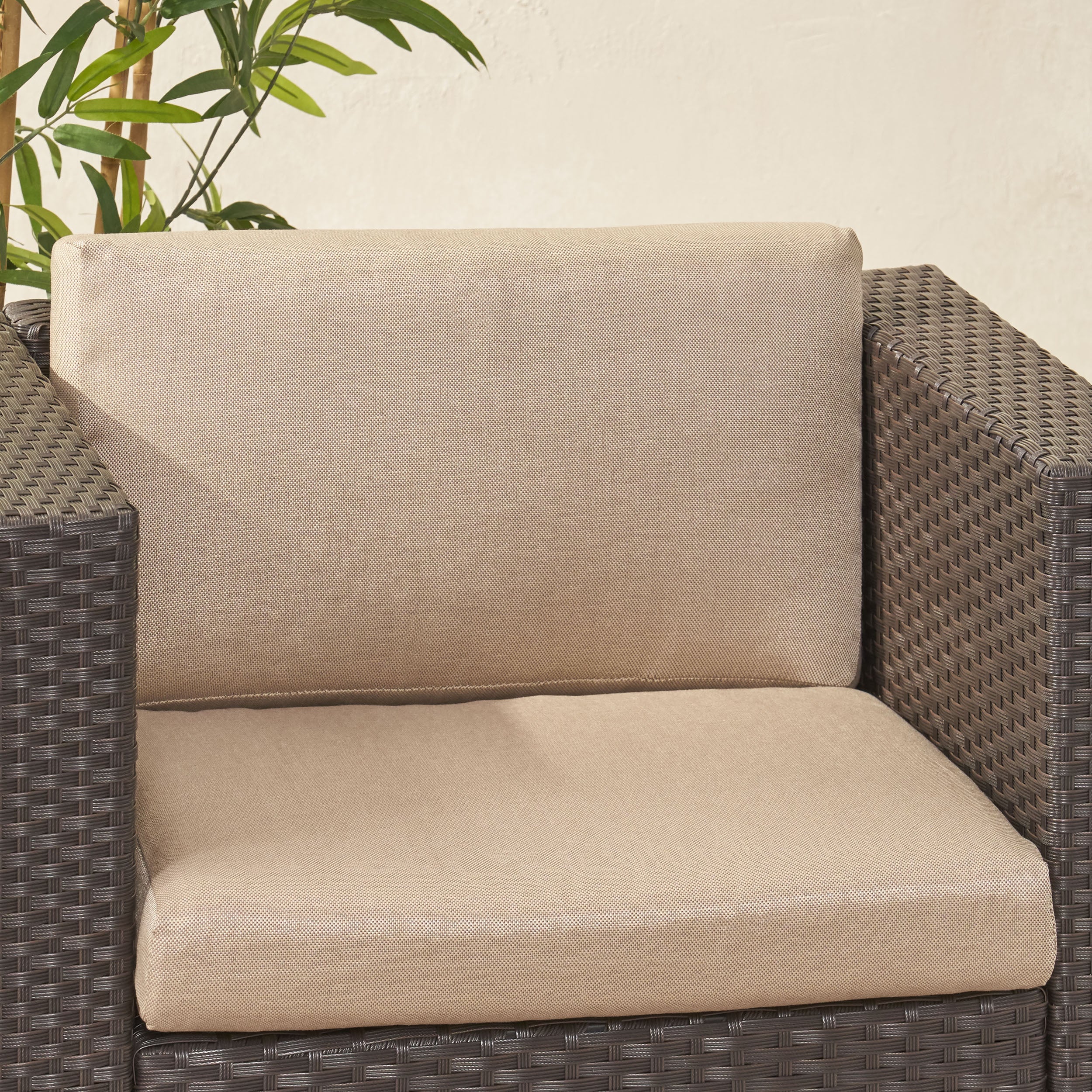 Illyria Outdoor Water Resistant Fabric Club Chair Cushions - furnishings