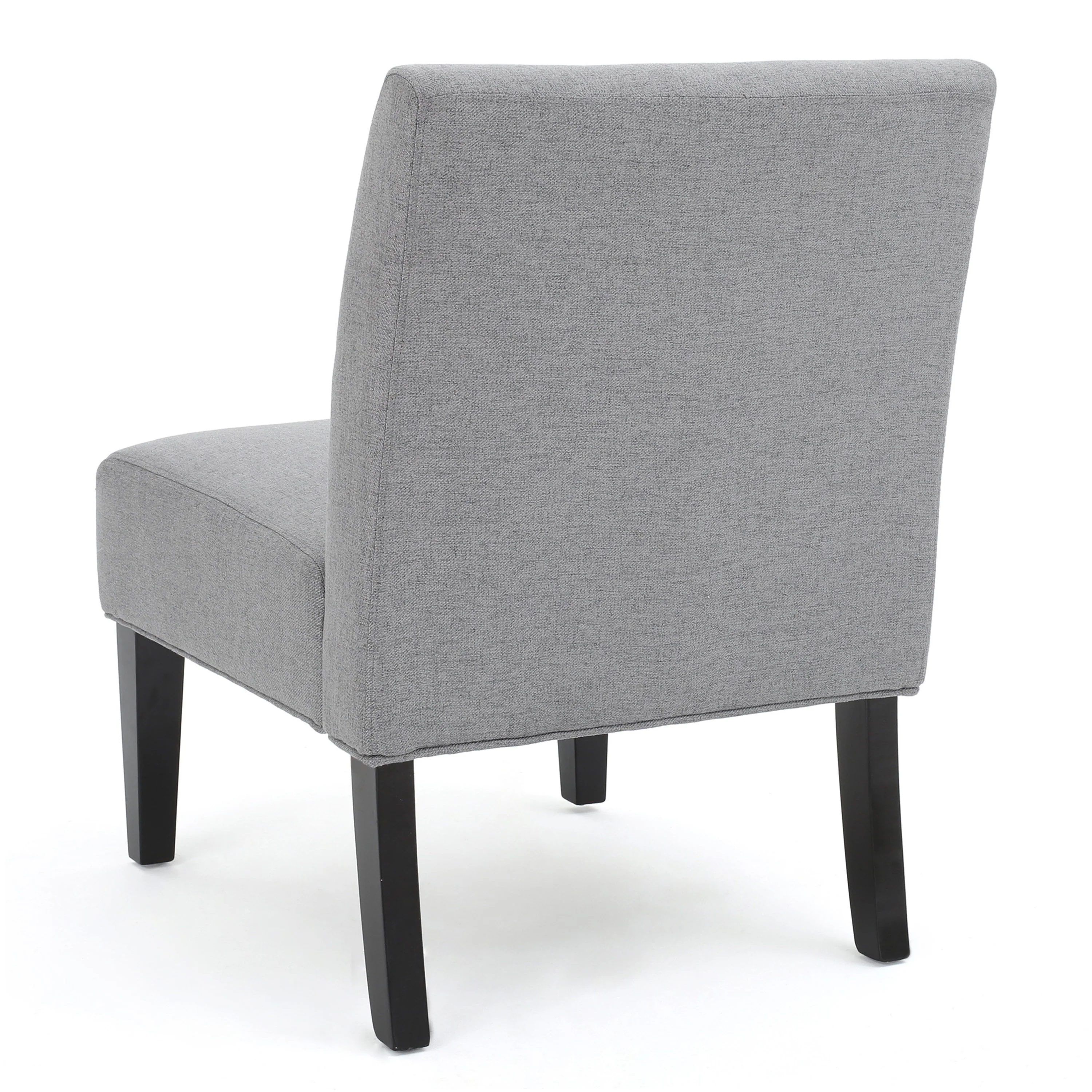 Kendal Contemporary Fabric Slipper Accent Chair - furnishings