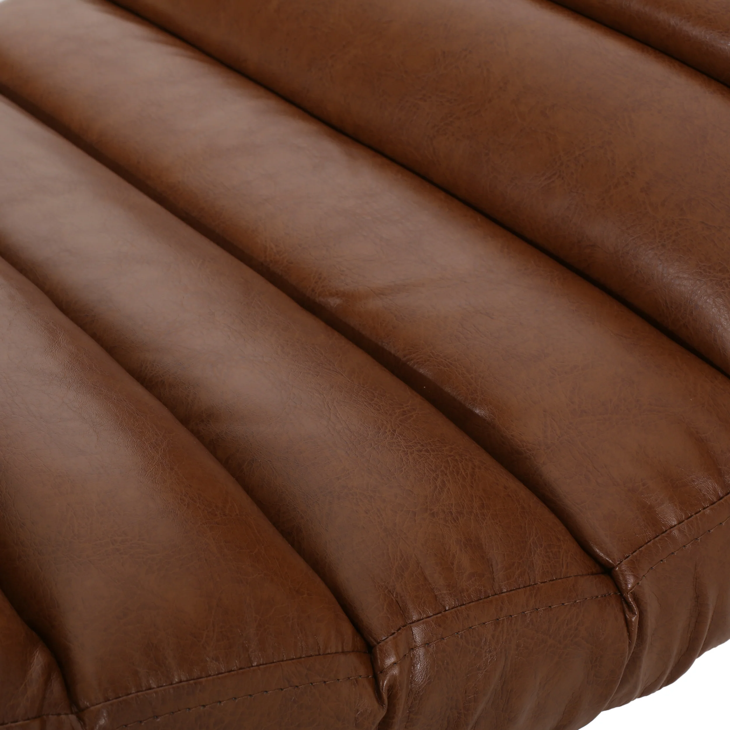 Pearsall Modern Channel Stitch Chaise Lounge - furnishings
