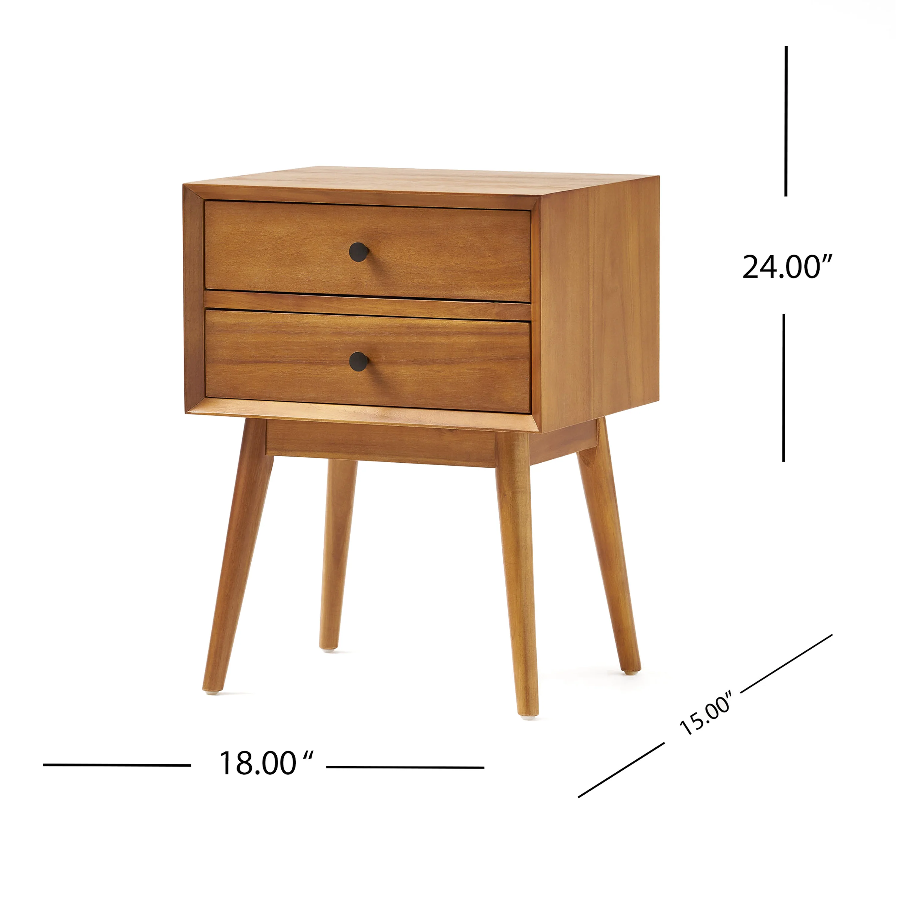 OkiOki Mid Century Nightstand - furnishings