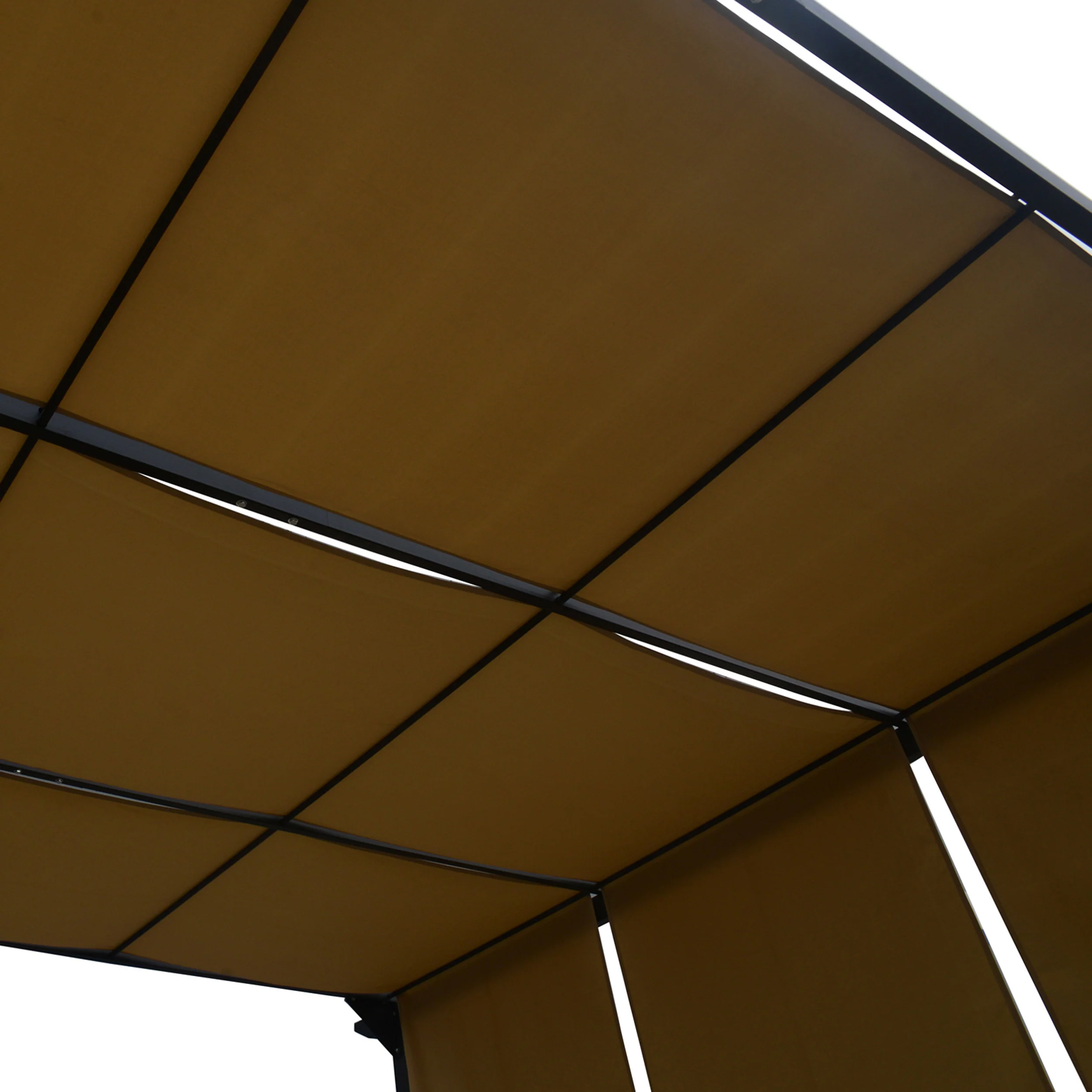 Dione Outdoor Modern 10 x 10 Foot Canopy - furnishings