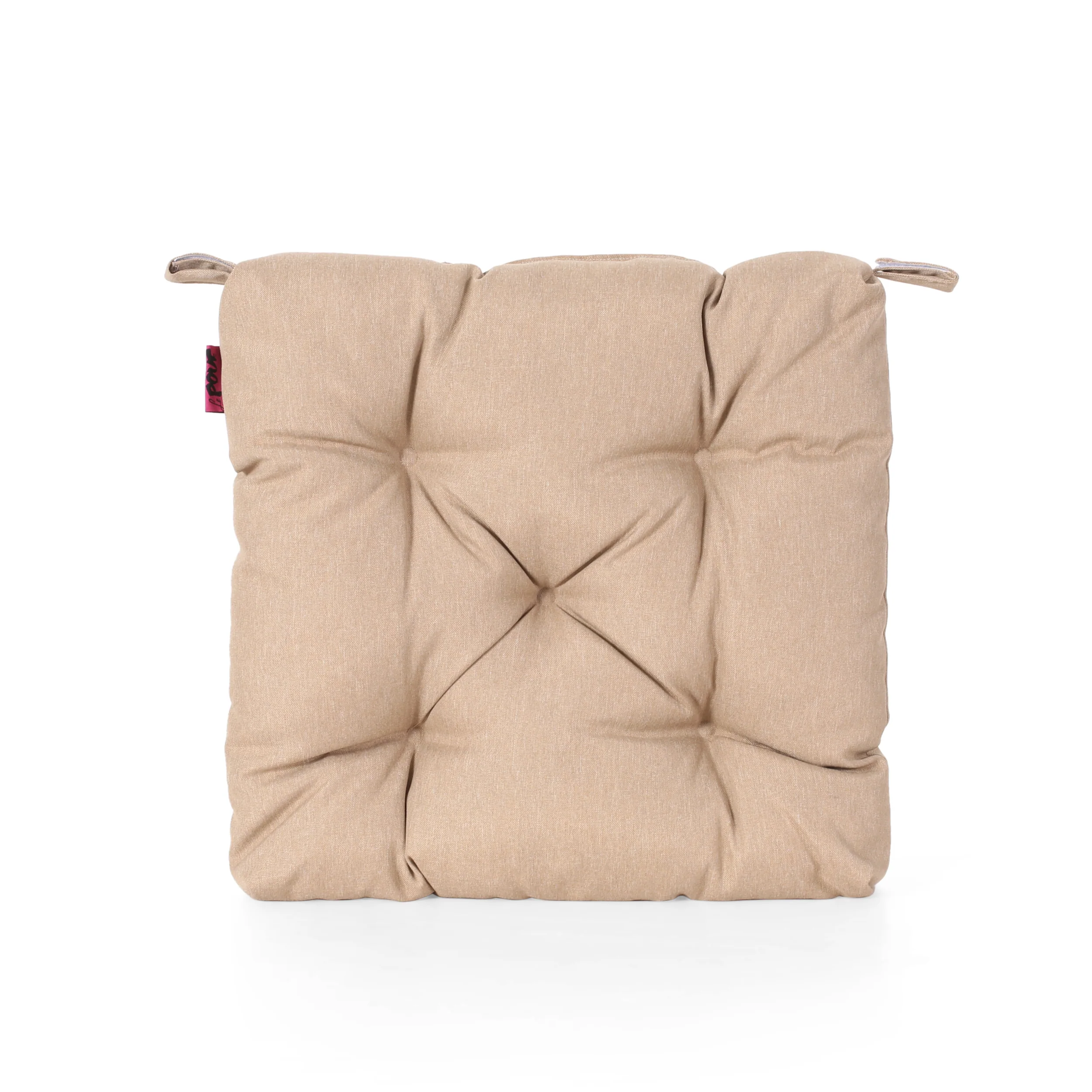 Selina Outdoor Fabric Classic Tufted Chair Cushion - furnishings