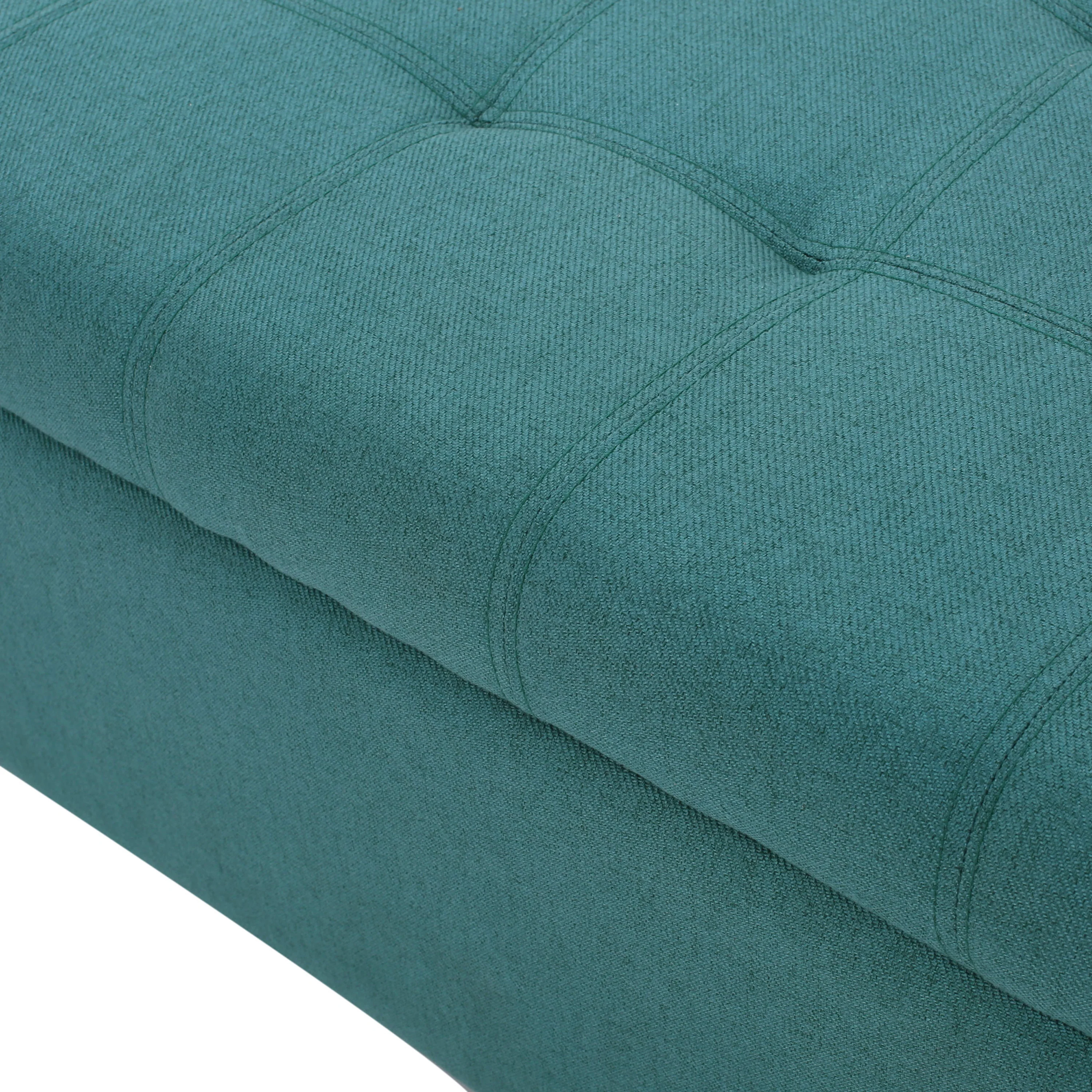 Sterling Fabric Tufted Storage Ottoman - furnishings