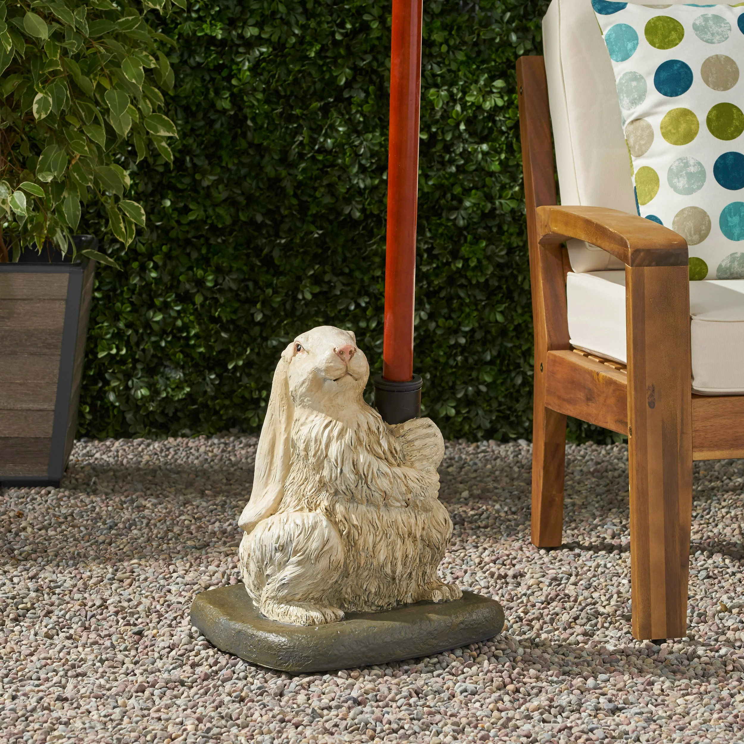 Yeudiel Rabbit Umbrella Base - furnishings
