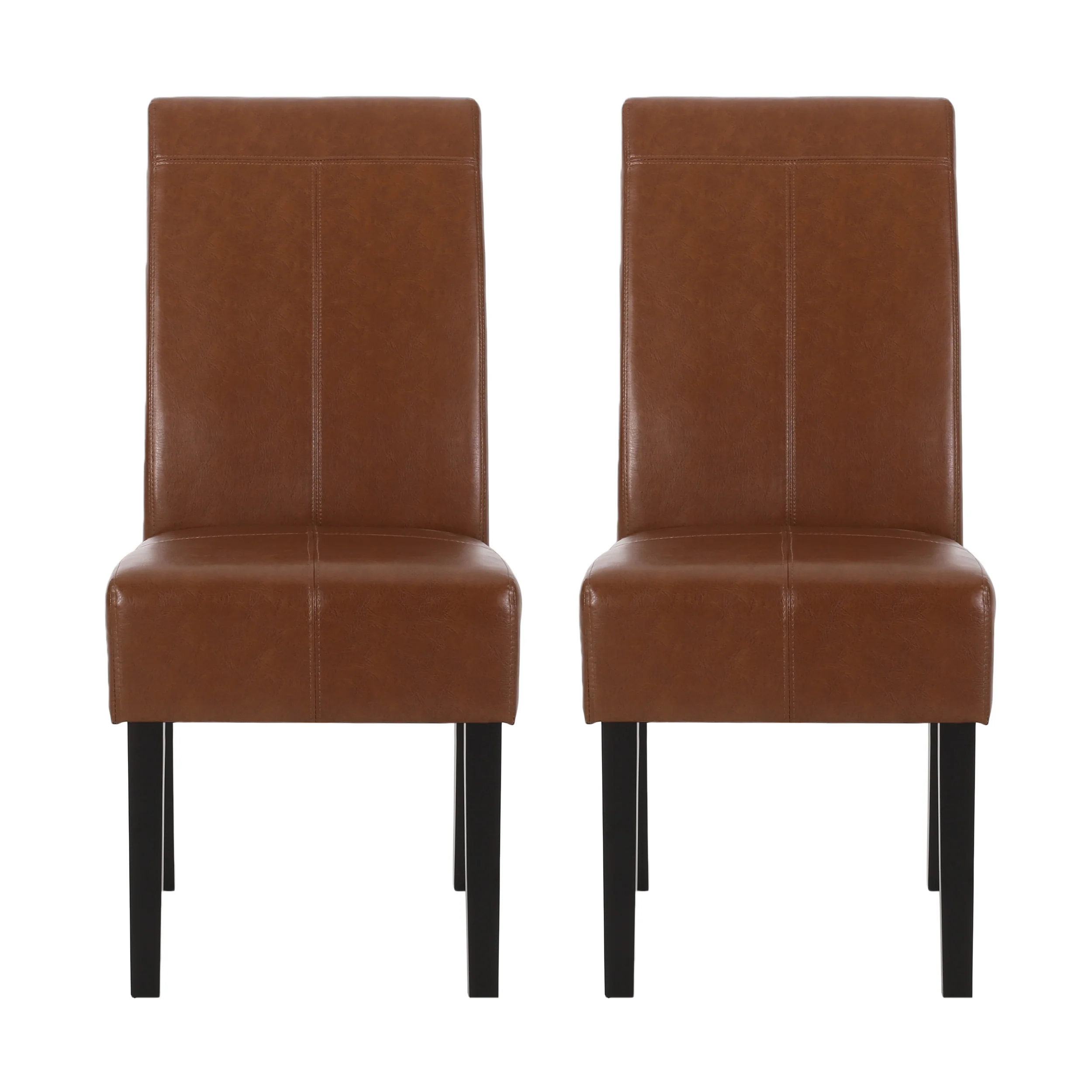 Percival Contemporary Upholstered T-Stitch Dining Chairs, Set of 2 - furnishings