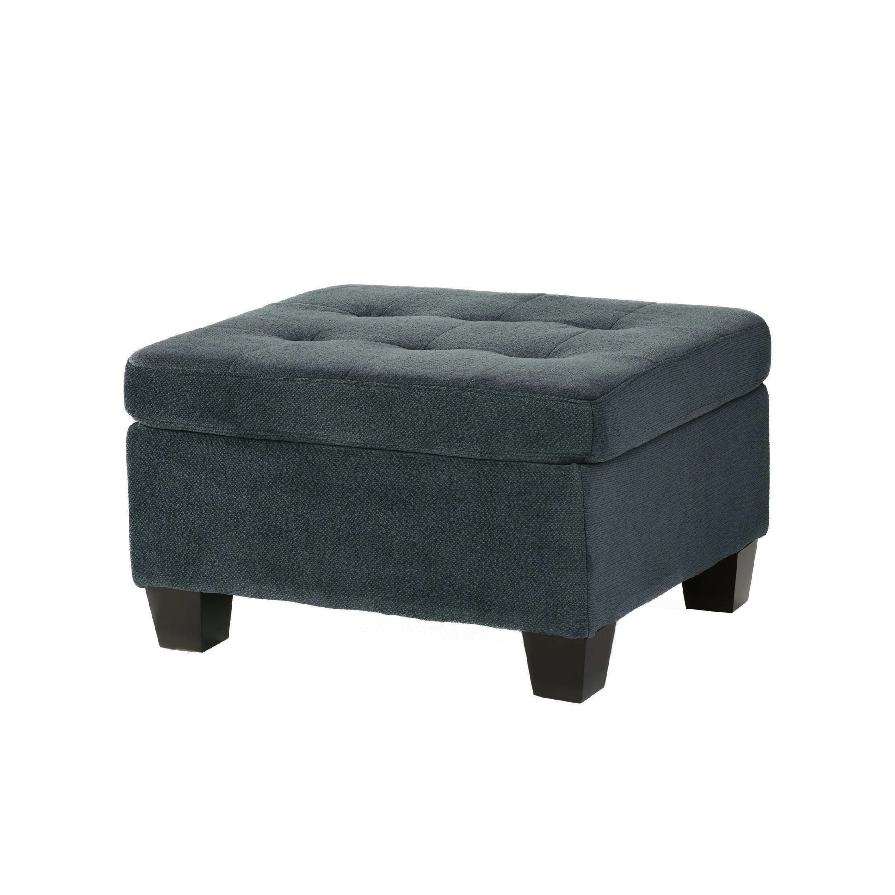Juliana Fabric Tufted Ottoman - furnishings
