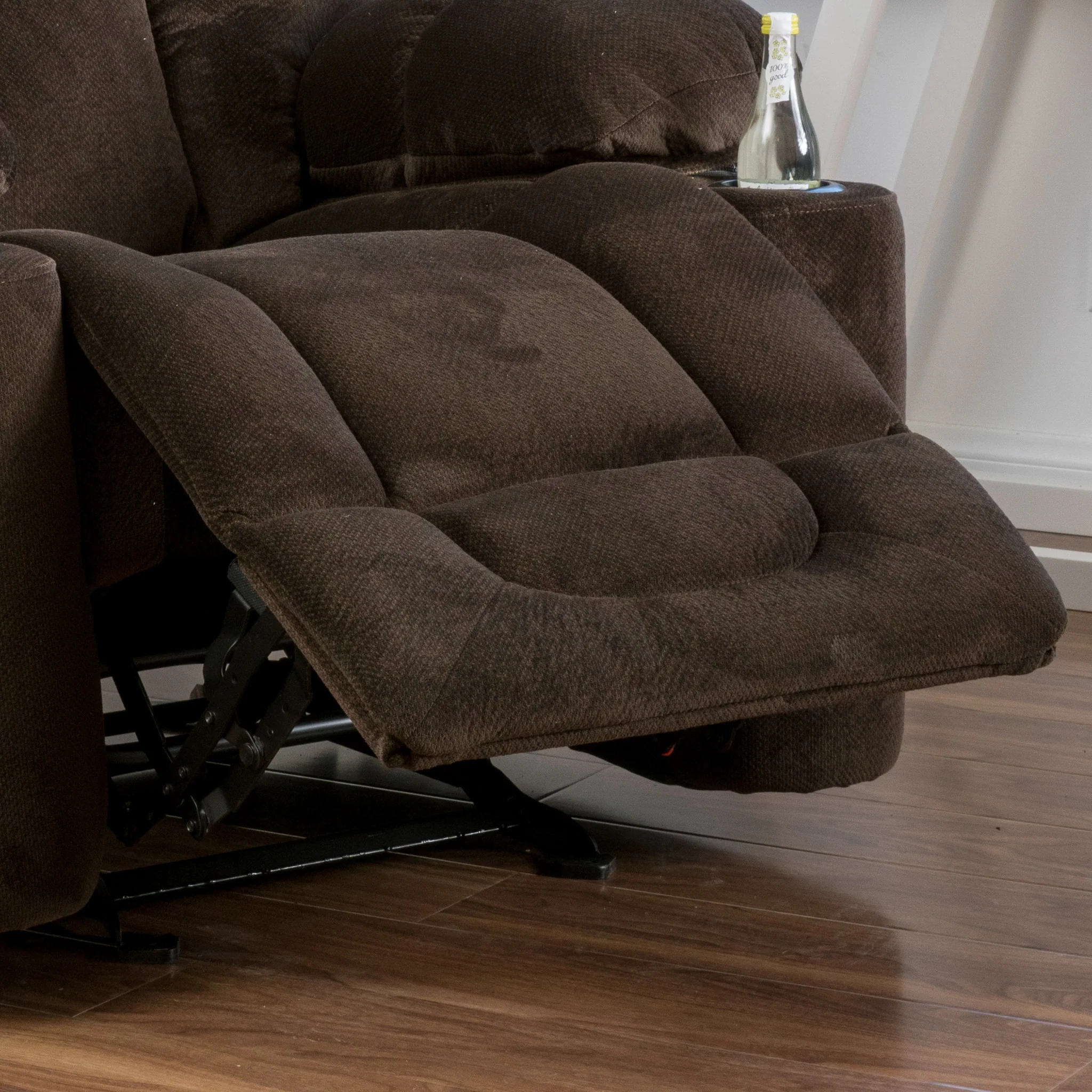 Raymond Fabric Glider Recliner Club Chair - furnishings