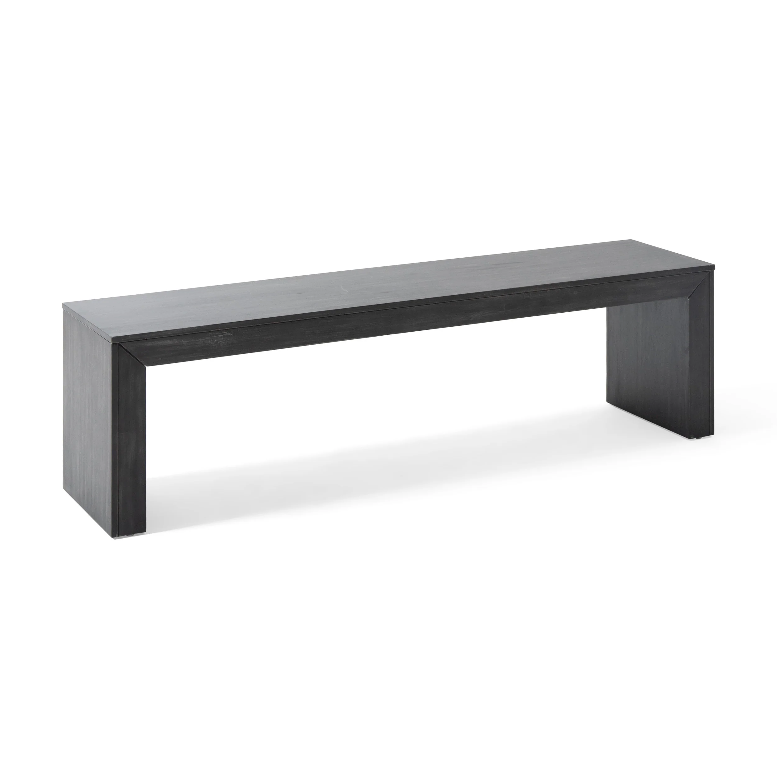 Alveton Rustic Acacia Wood Dining Bench - furnishings