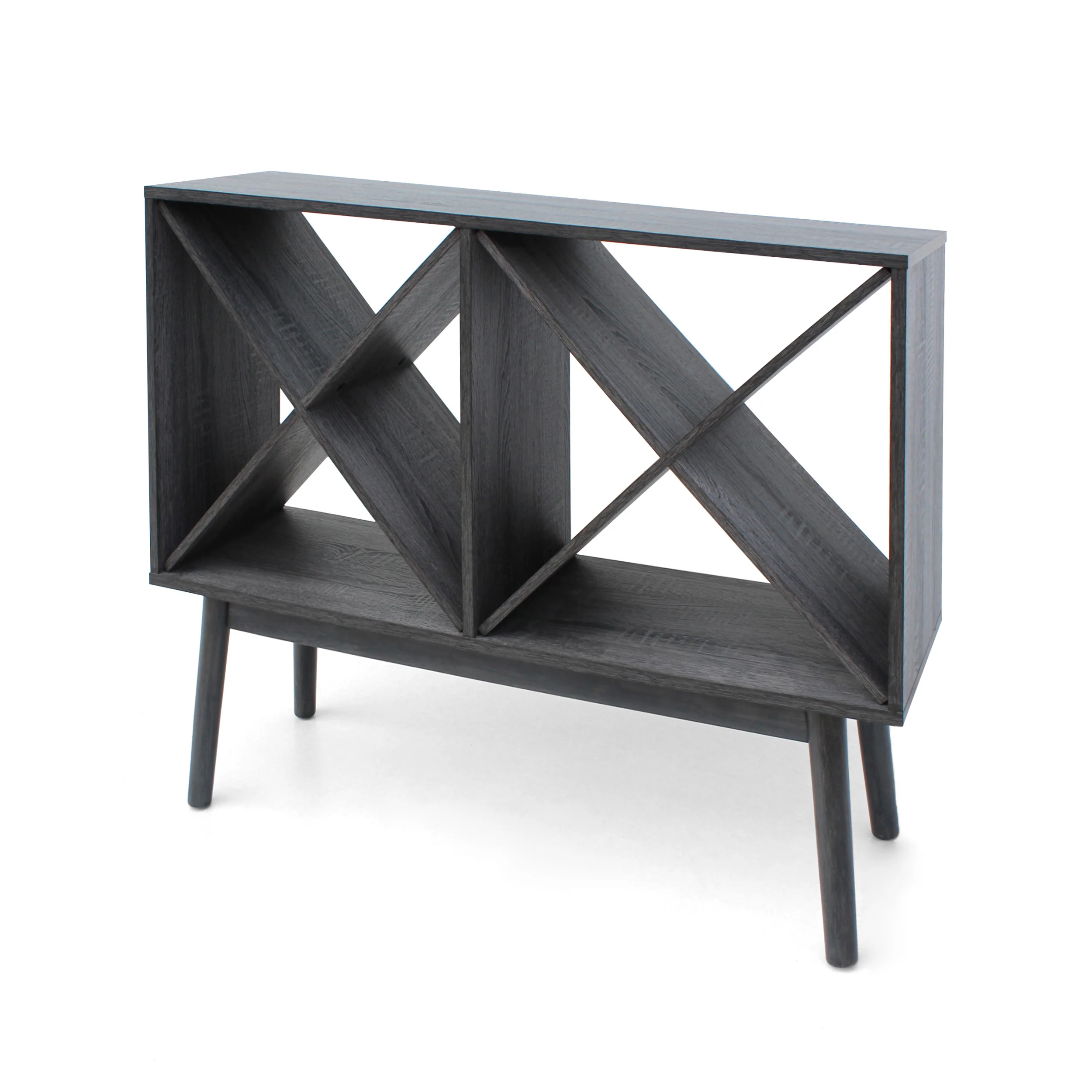 Britney Mid Century Modern Wine Rack Cabinet - furnishings
