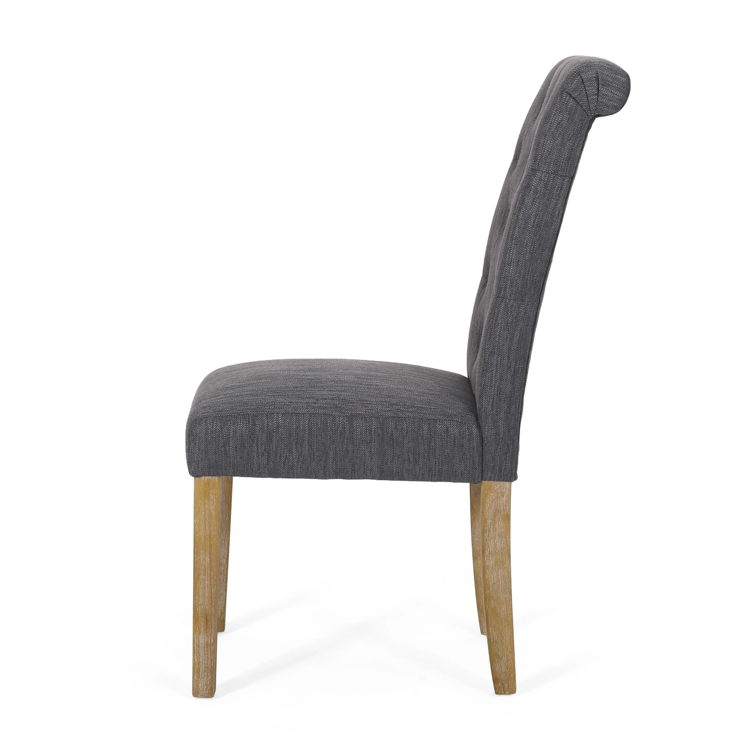 Larkspur Contemporary Tufted Dining Chairs, Set of 4 - furnishings