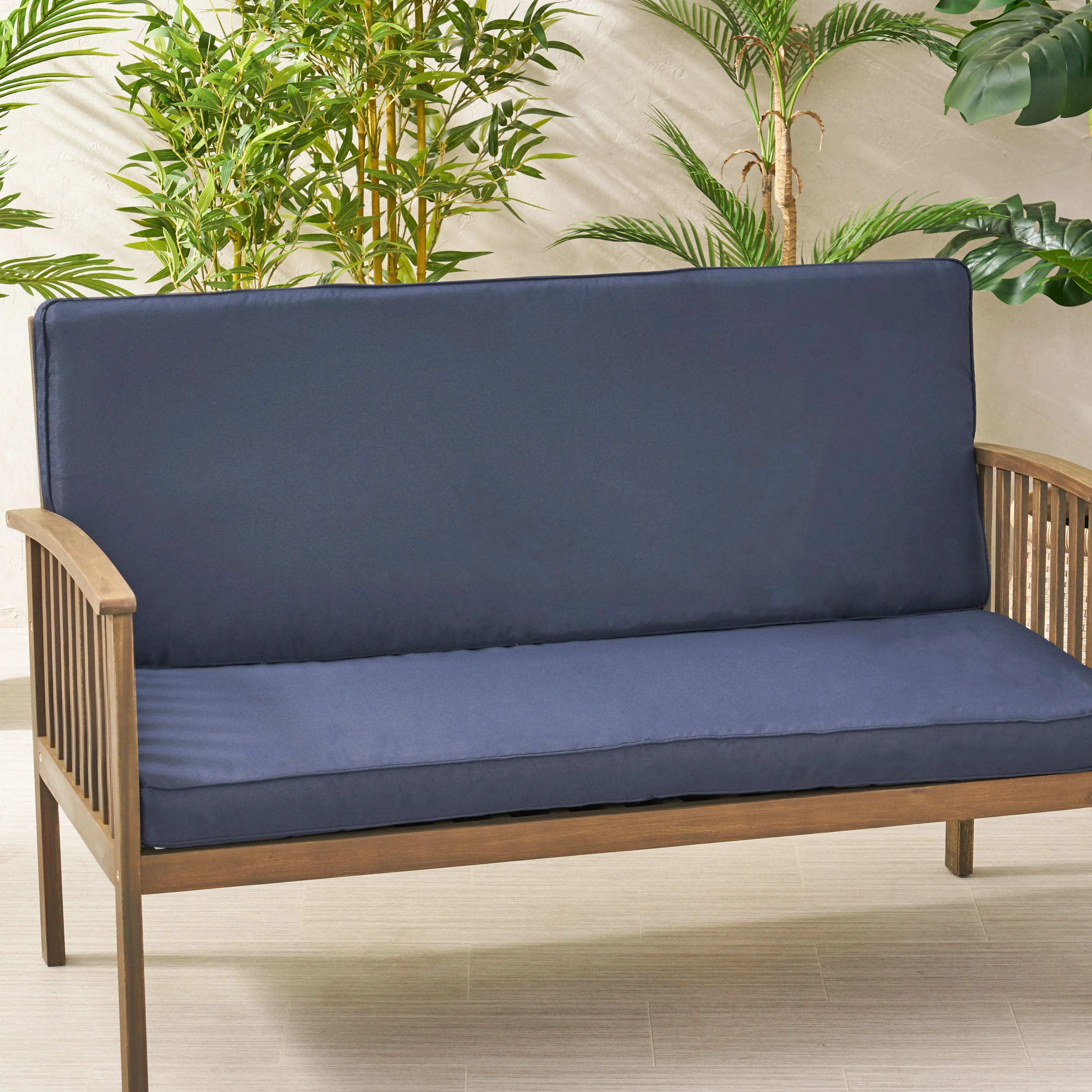 Eydan Outdoor Water Resistant Fabric Loveseat Cushions - furnishings