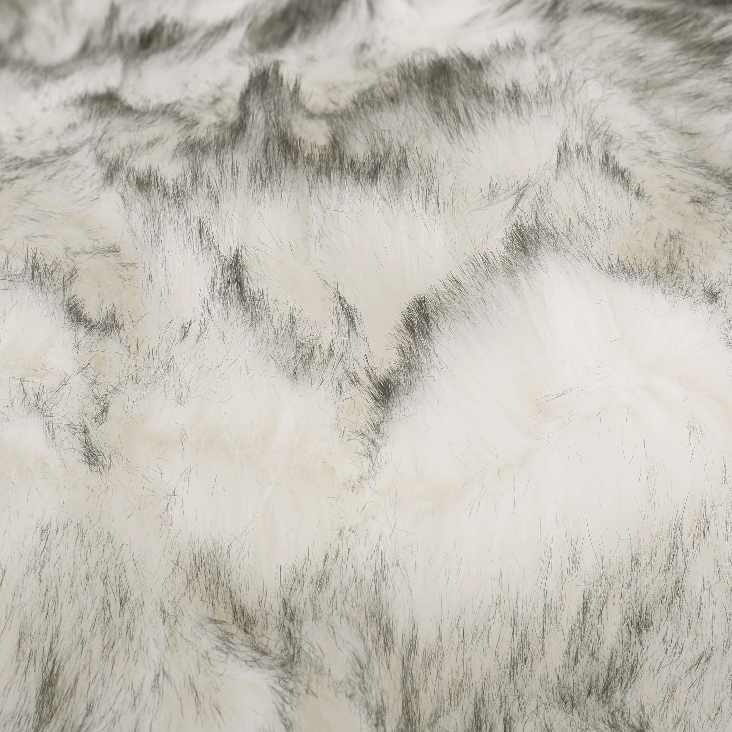 Terrell Schley Modern Glam 5 Foot Short Faux Fur Bean Bag - furnishings