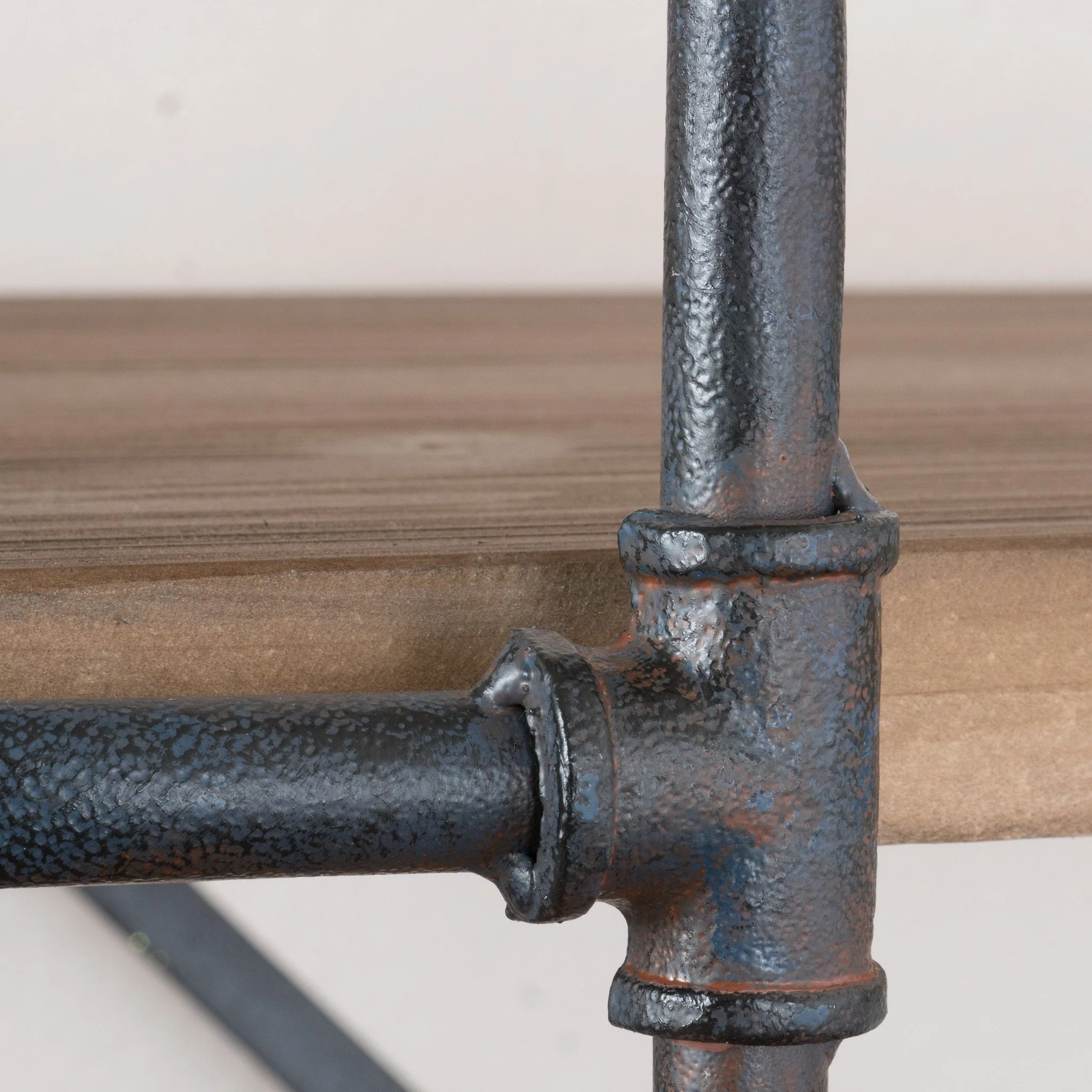 Mercia Industrial Pipe Design 5-Shelf Etagere Bookcase - furnishings