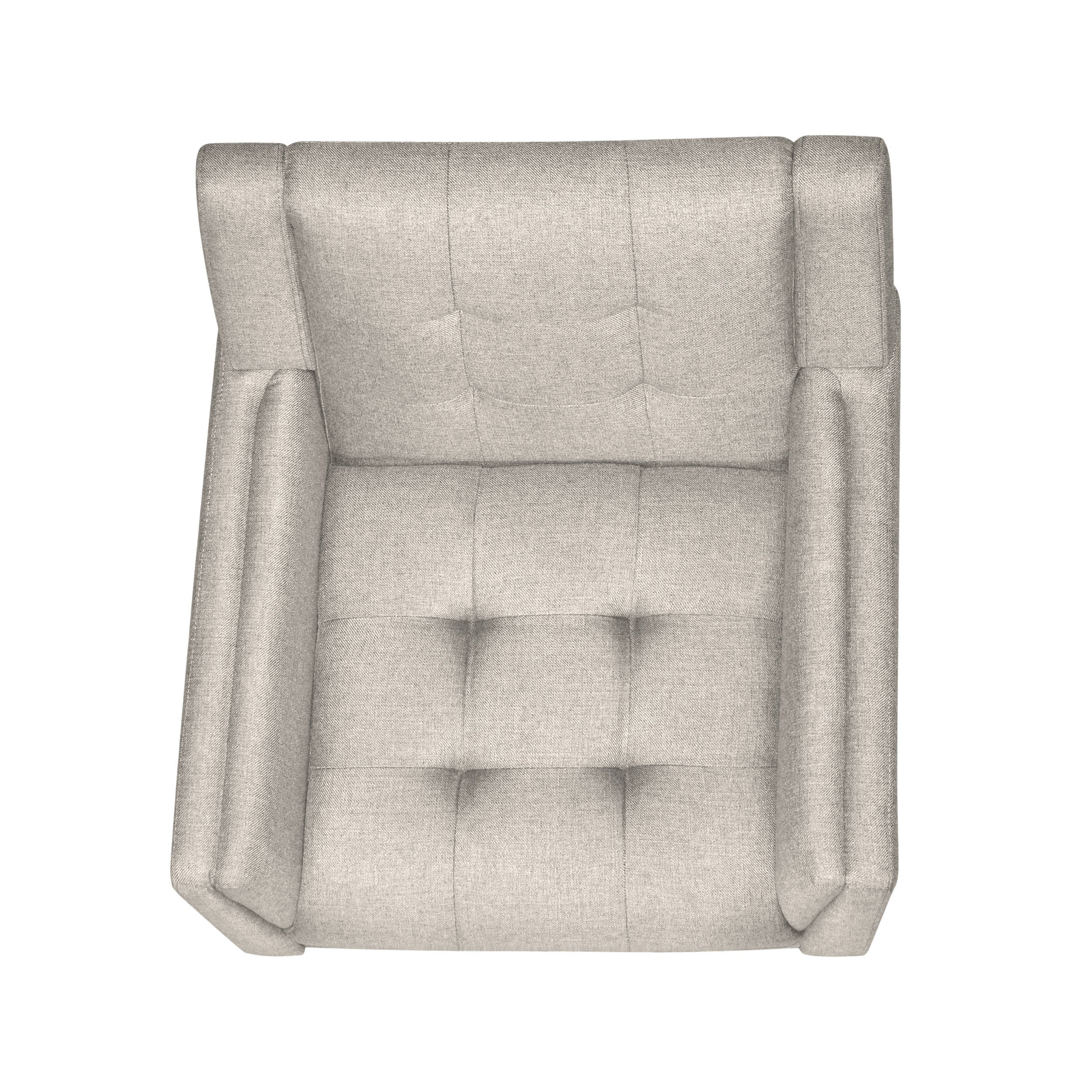 Evelyn Mid Century Modern 3-Piece Chairs & Loveseat Fabric Living Room Set - furnishings