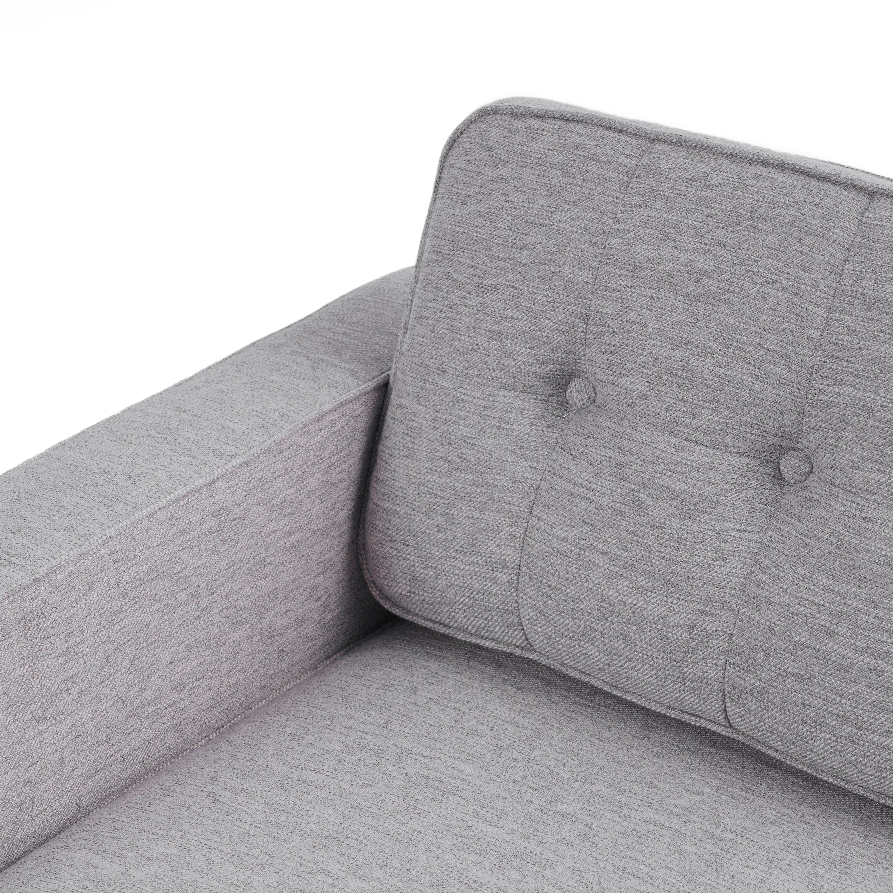 Tempe Fabric Left Arm Chaise Lounge - furnishings