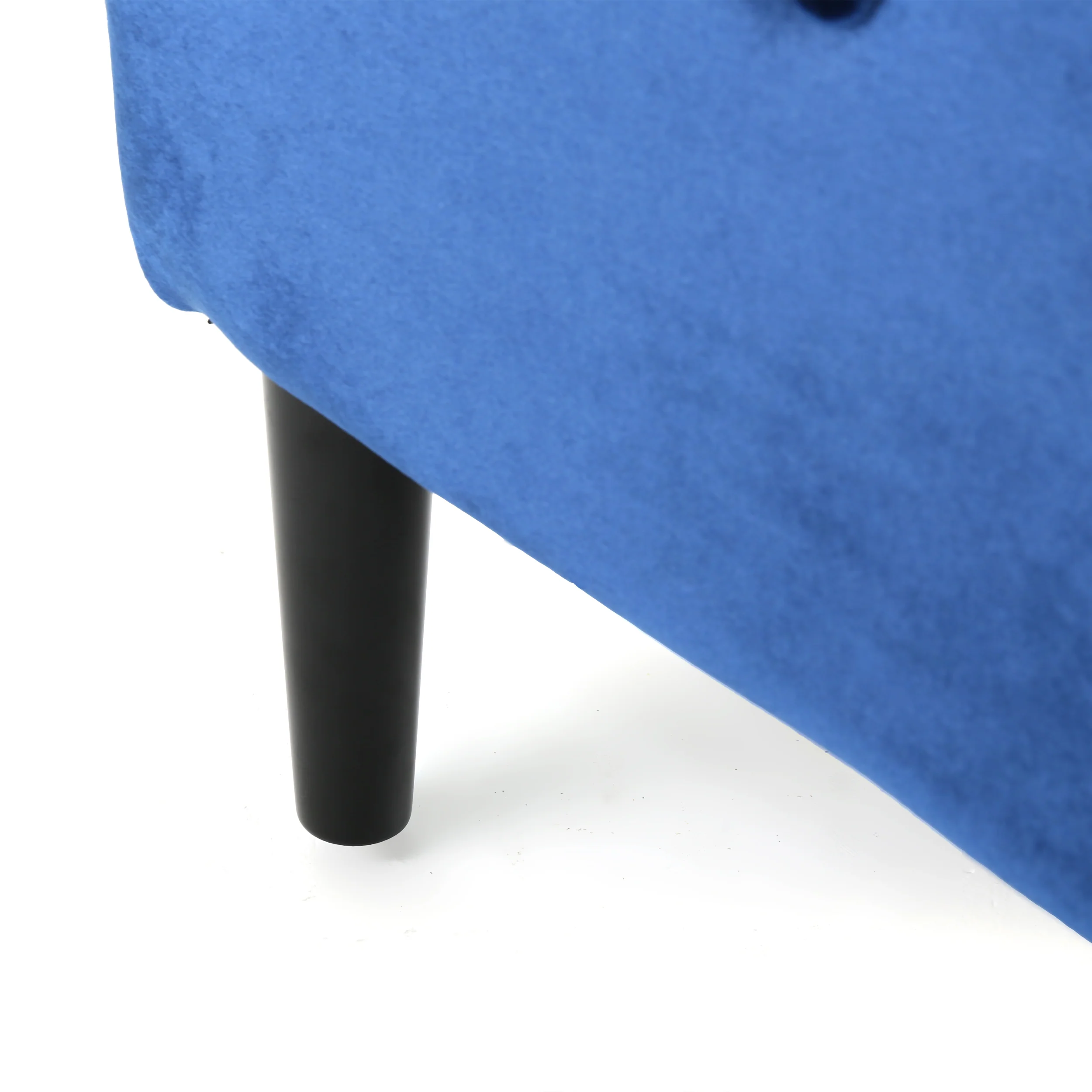 Aleena Tufted New Velvet Ottoman - furnishings