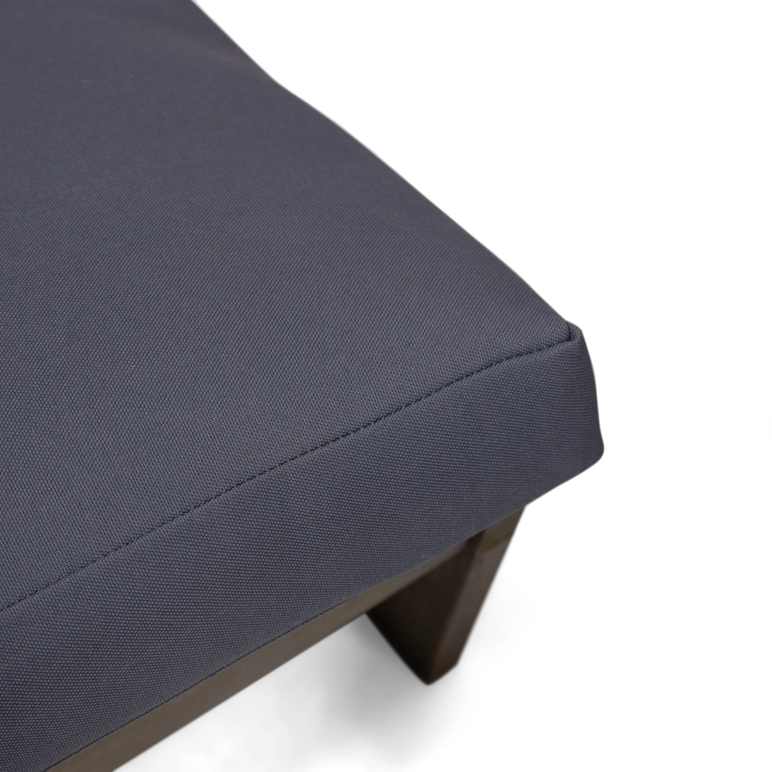 Emma Outdoor Acacia Wood Loveseat with Cushions - furnishings