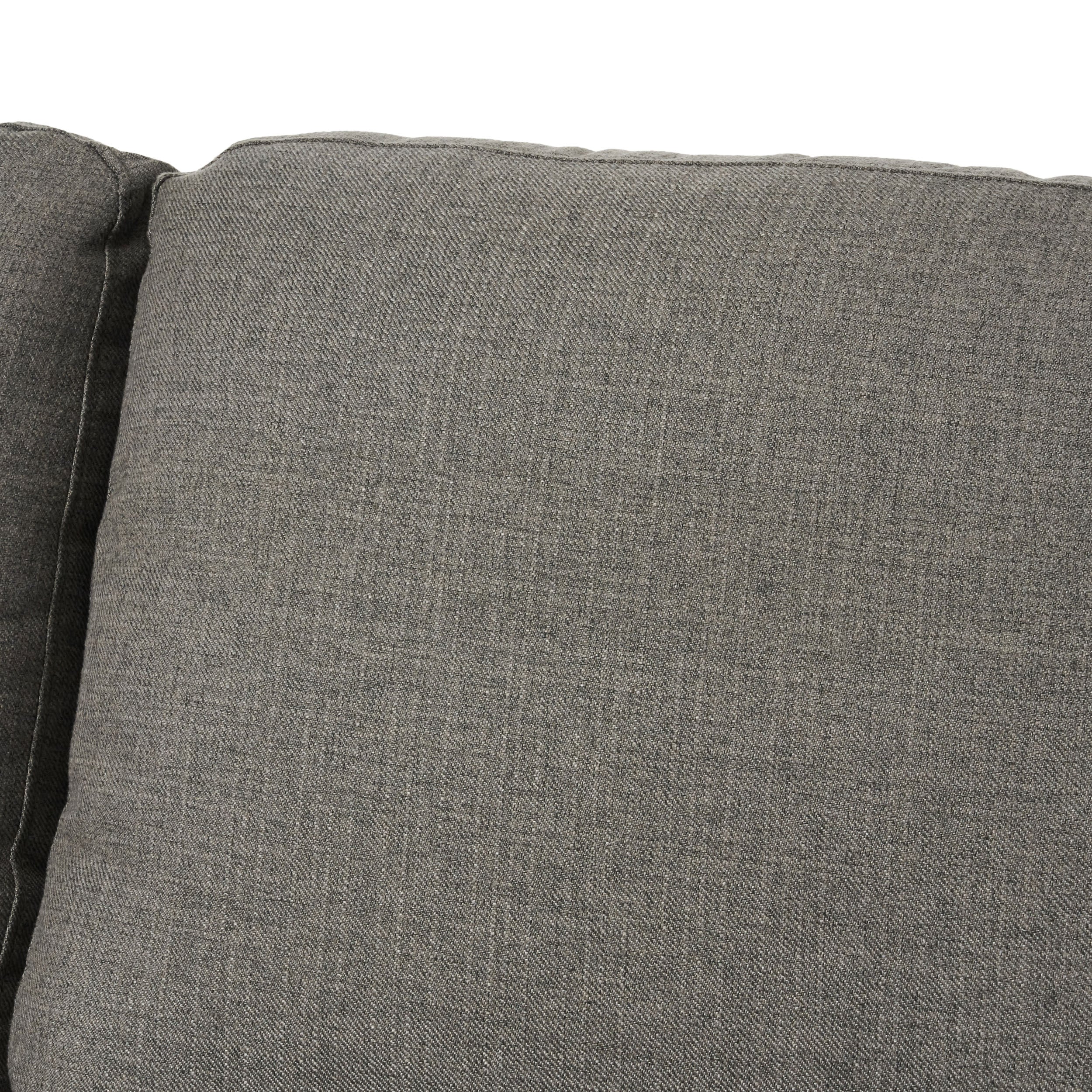 Jakyri Fabric 7 Seater Tufted Sectional Sofa - furnishings
