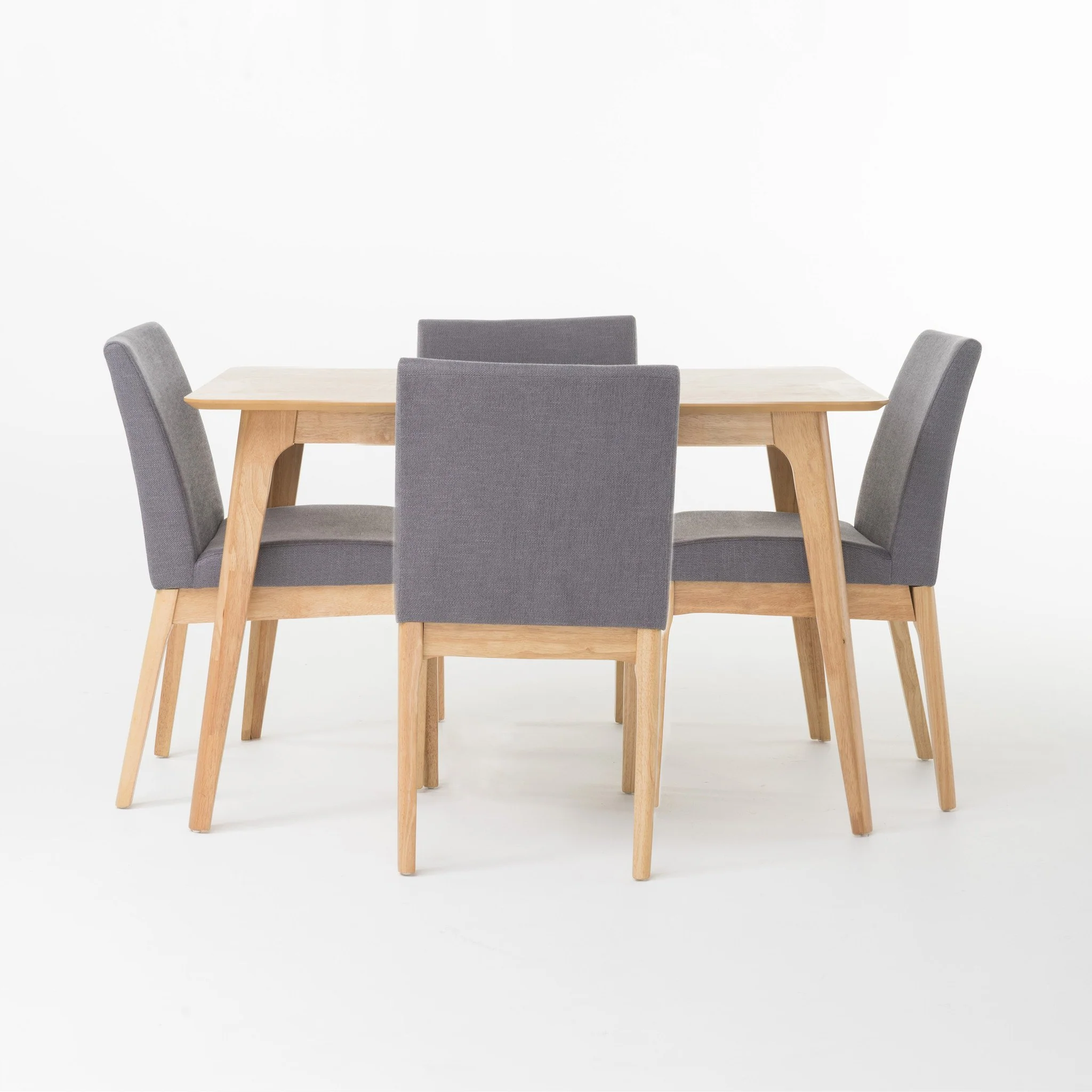 Elsinore Mid-Century Modern 5 Piece Dining Set - furnishings