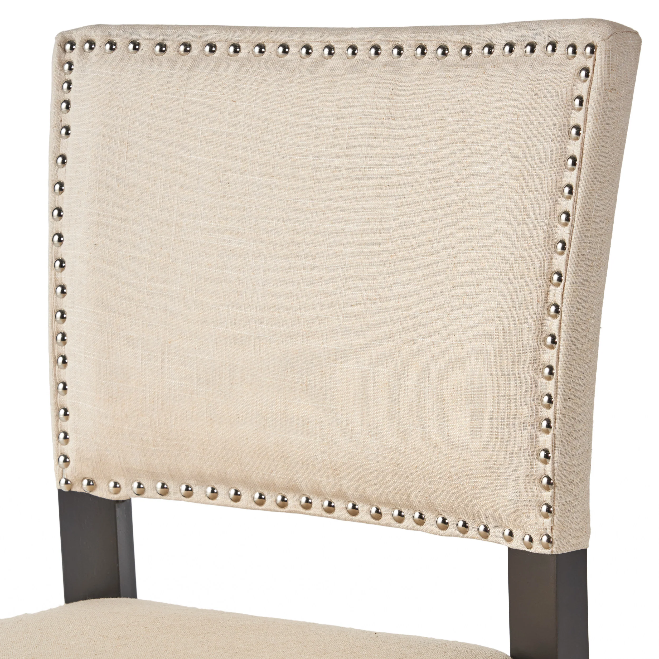 William 31-Inch Bonded Fabric Backed Barstool (Set of 2) - furnishings