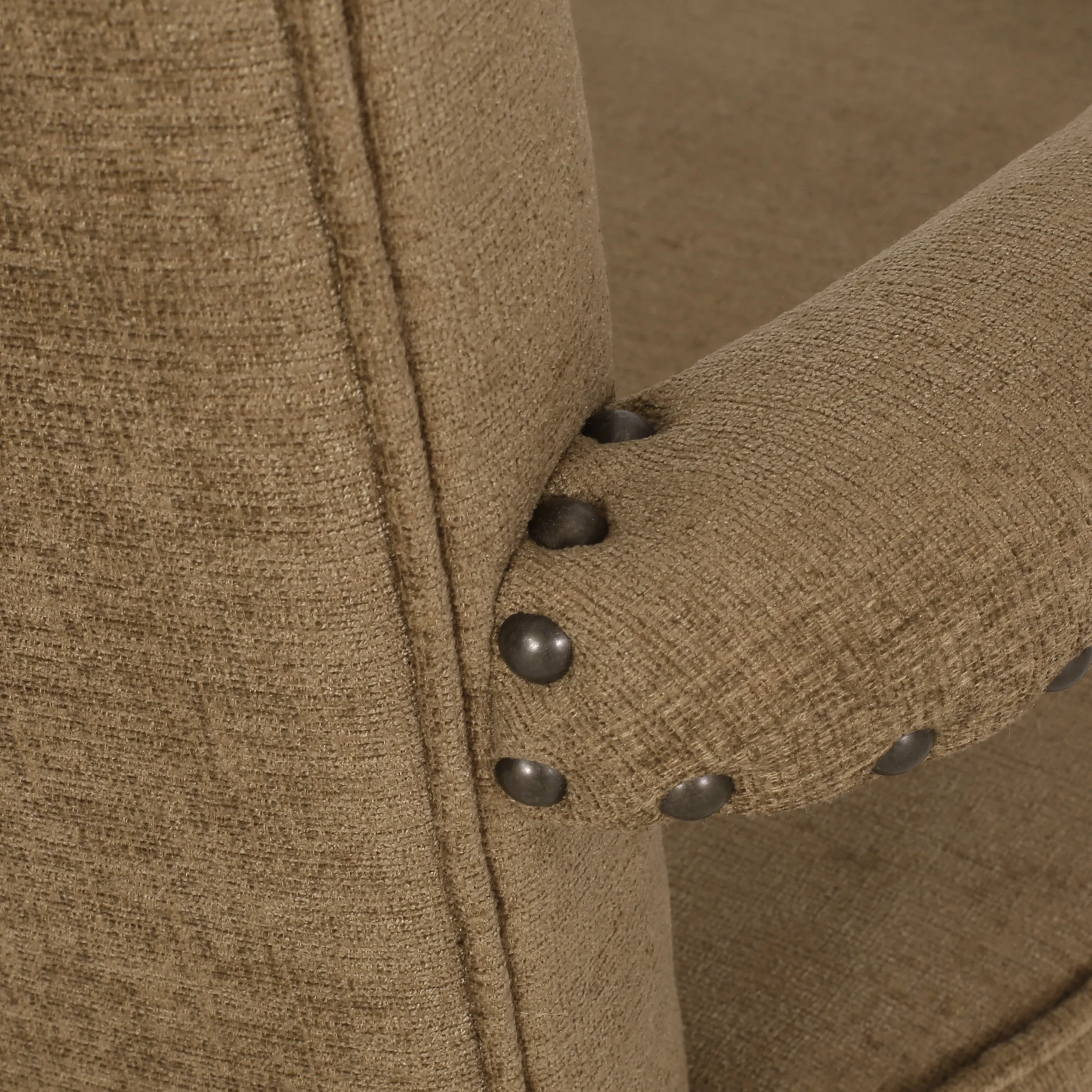 Tim French Country Dining Arm Chair with Nailhead Trim, Set of 2 - furnishings