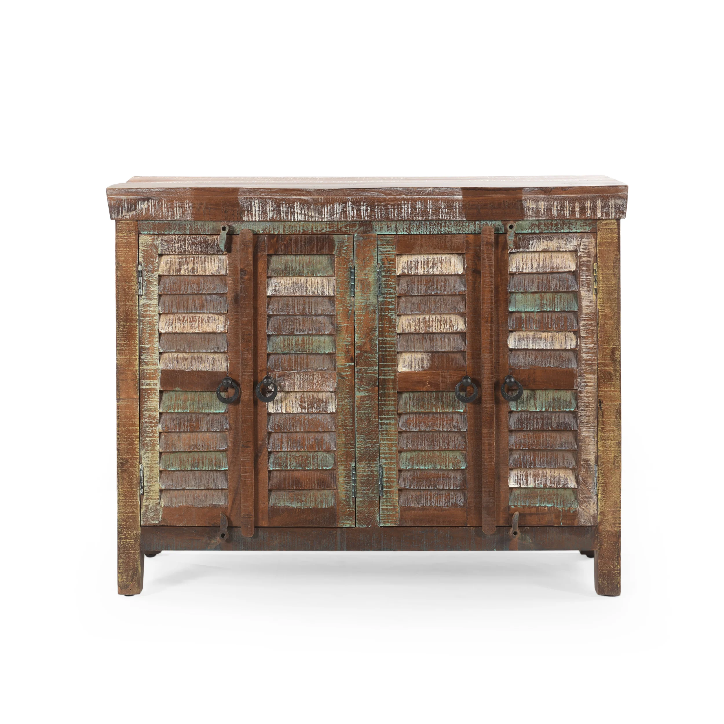 Niel Recycled Wood Cabinet - furnishings