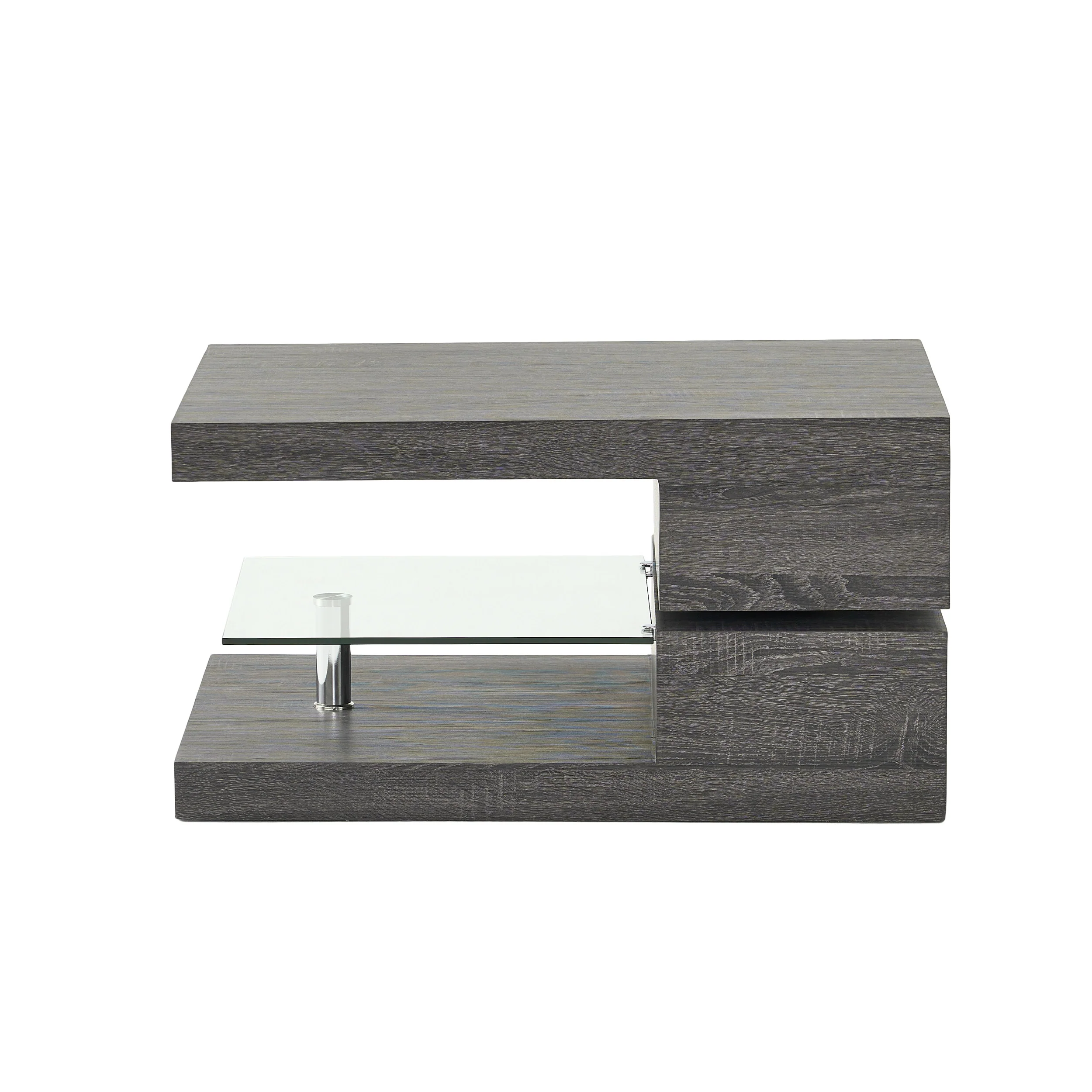 Bushwick Rectangular Rotating Wood Coffee Table - furnishings