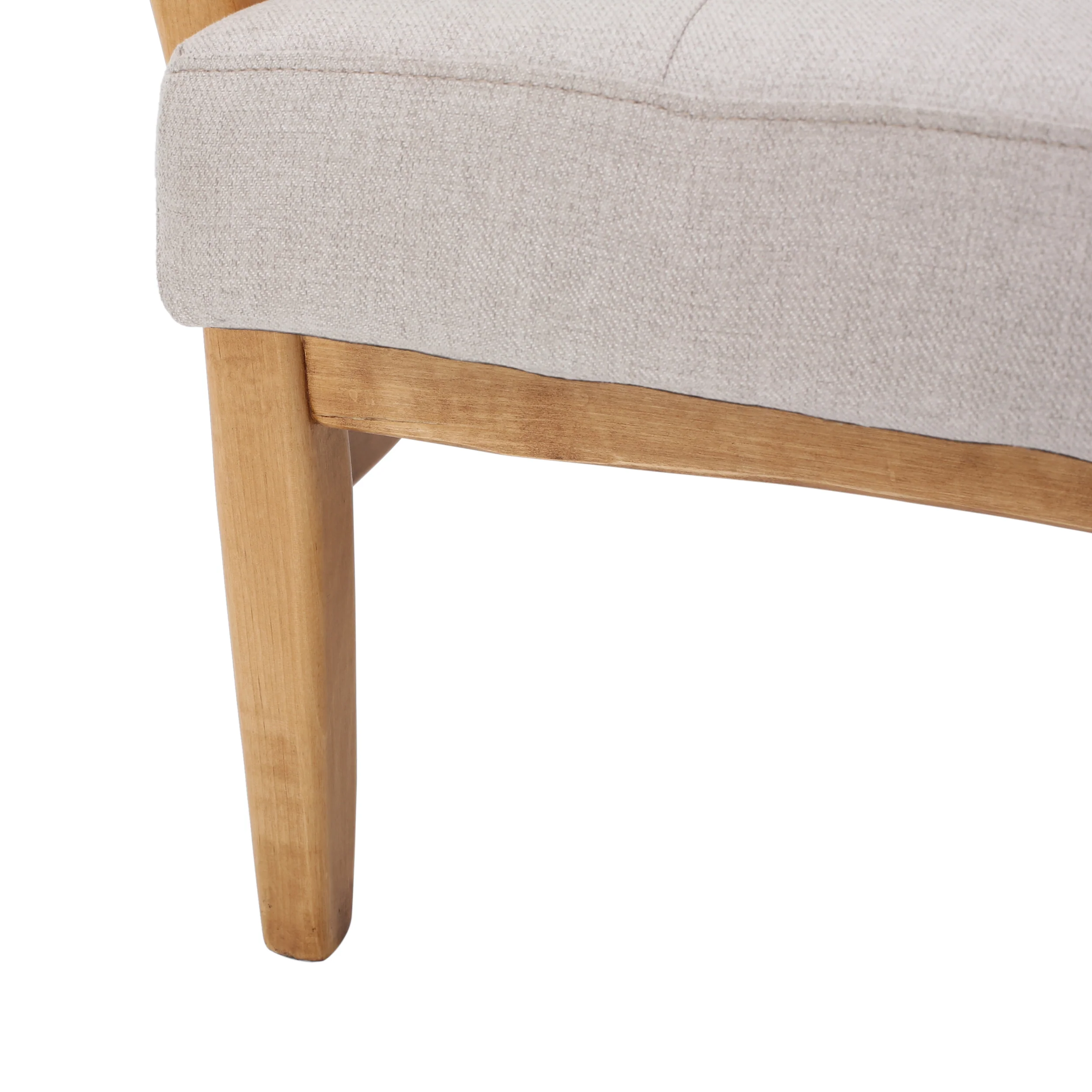 Gunther French-Style Contemporary Fabric Club Chair - furnishings