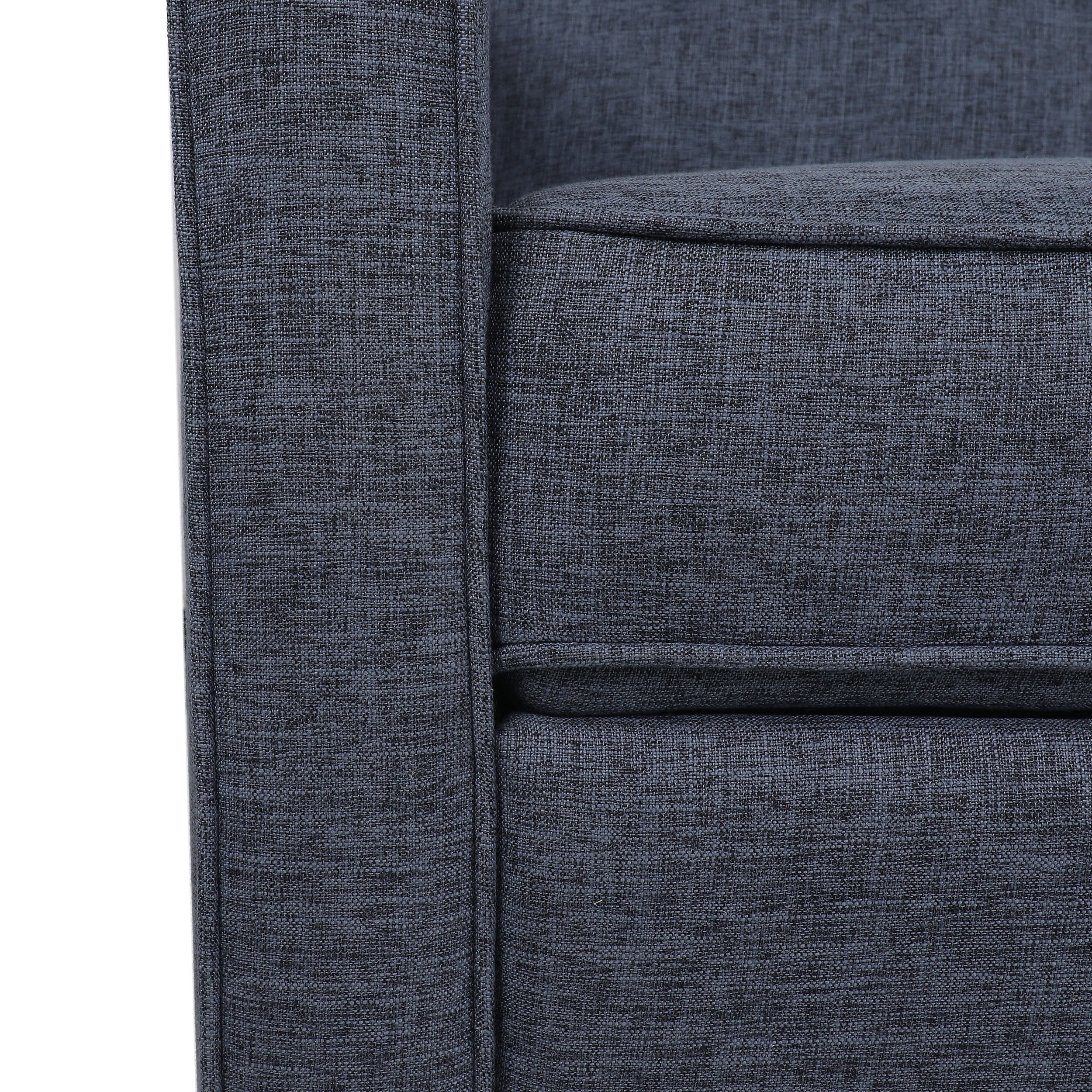 Manville Contemporary Tufted Loveseat Pushback Recliner - furnishings
