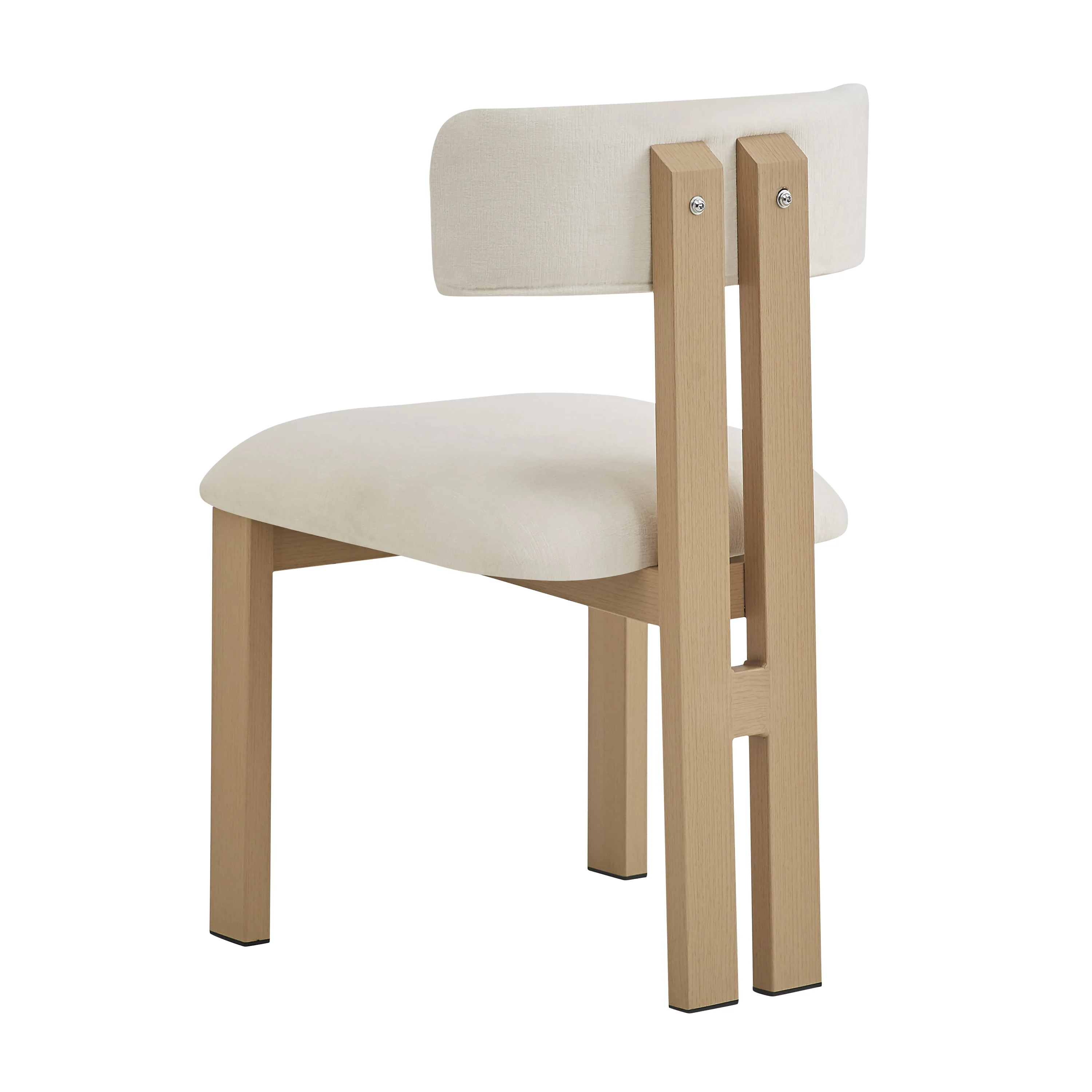 2x Warell Upholstered Luxury Dining Chairs Accent Chairs - furnishings