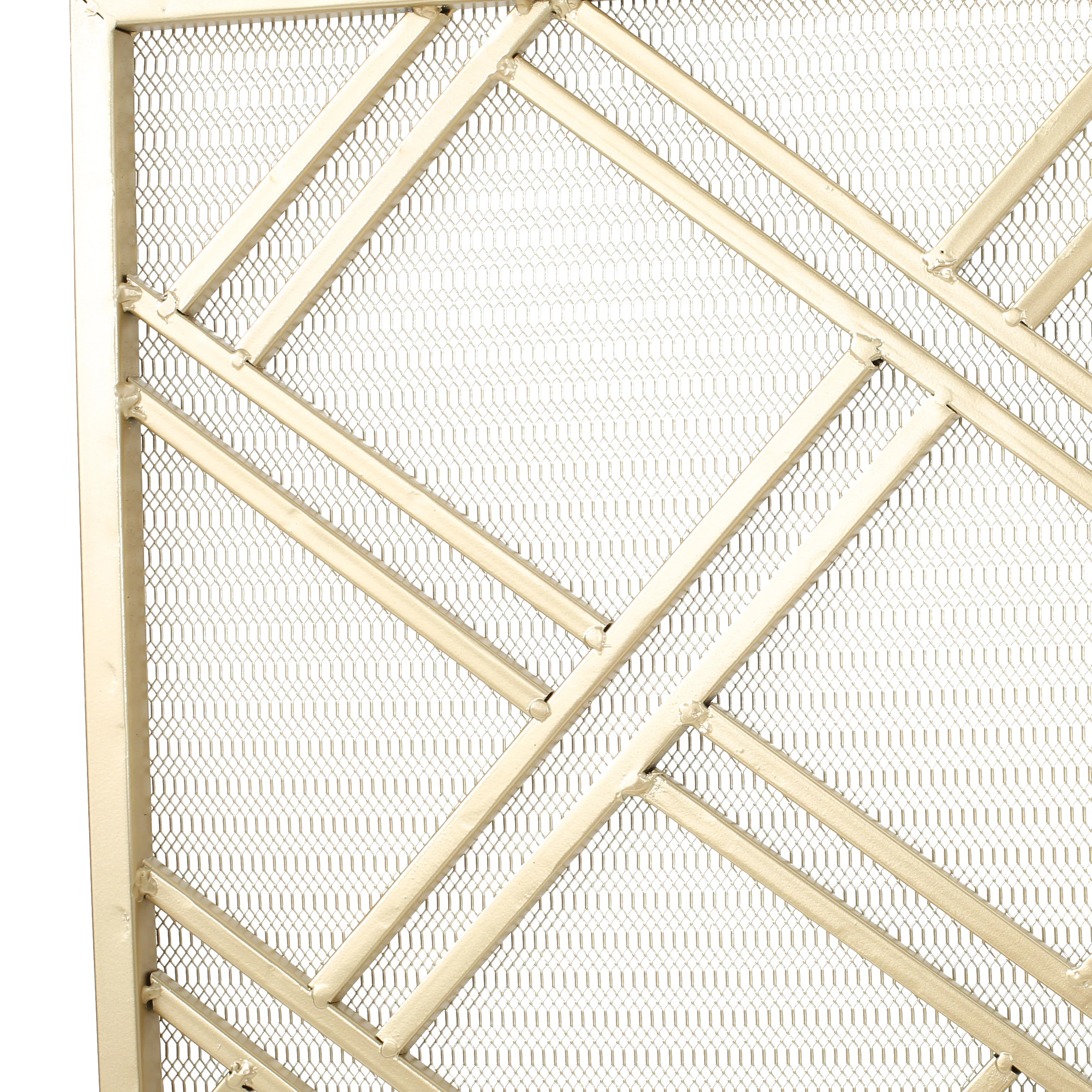 Josette Contemporary Single-Panel Iron Fireplace Screen - furnishings