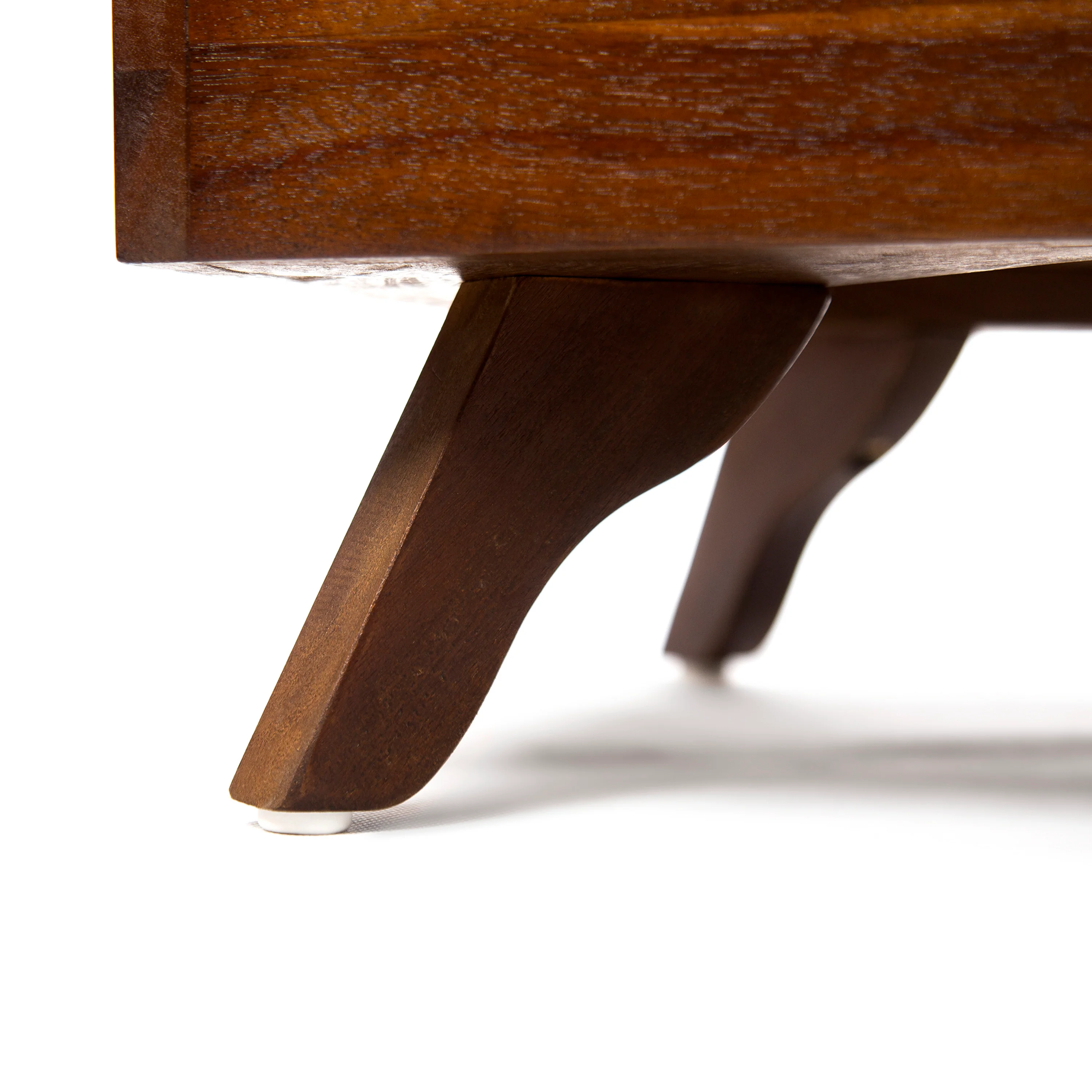 Darren Mid-Century Wood Frame Cushioned Dog Bed - furnishings