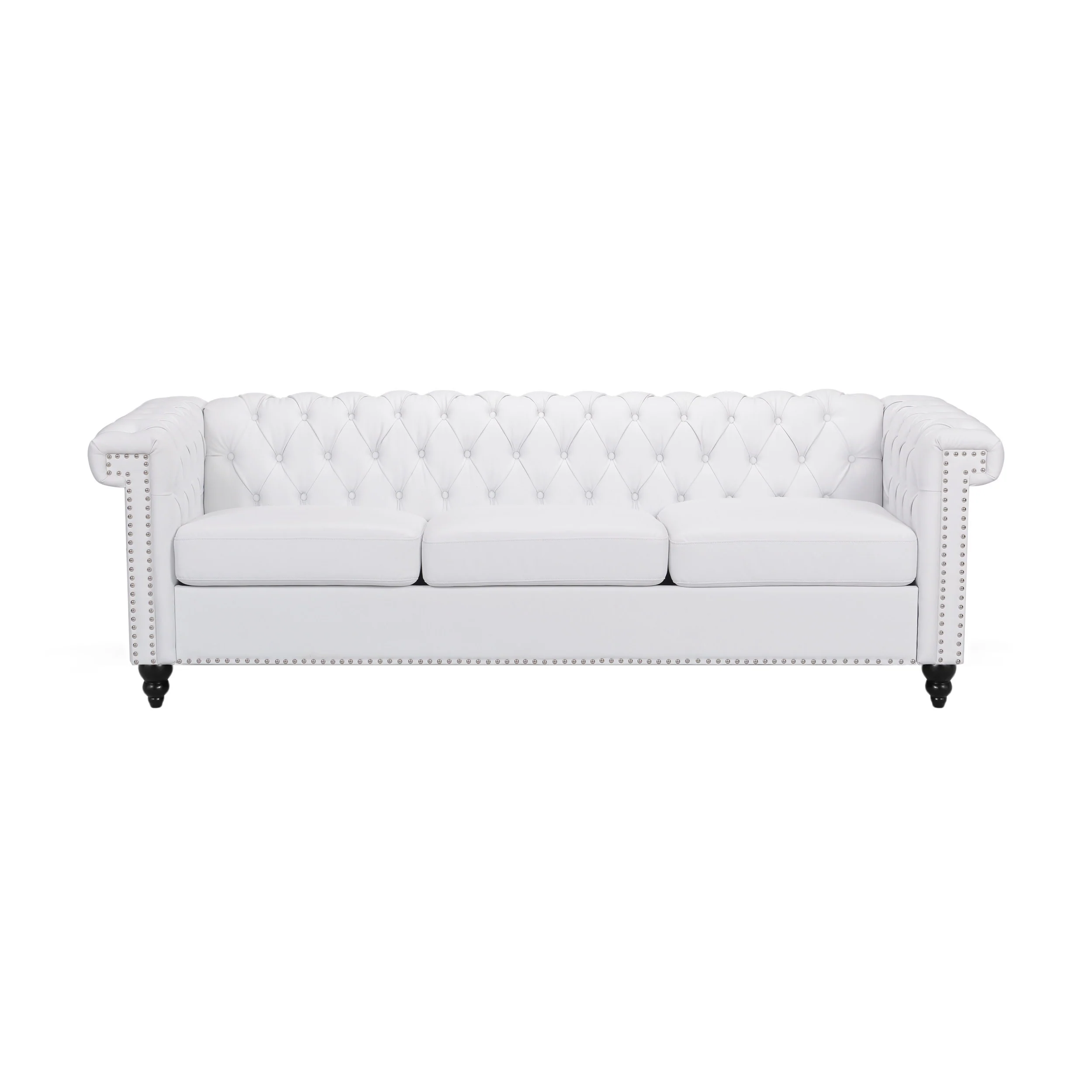 Zyiere Tufted Chesterfield 3 Seater Sofa - furnishings