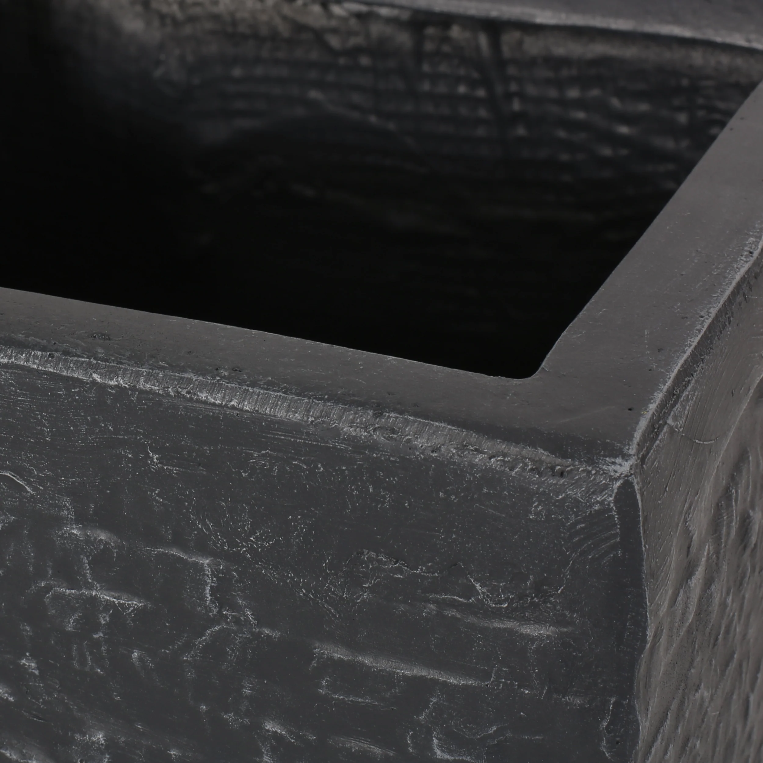 Leiman Outdoor Cast Stone Planter - furnishings