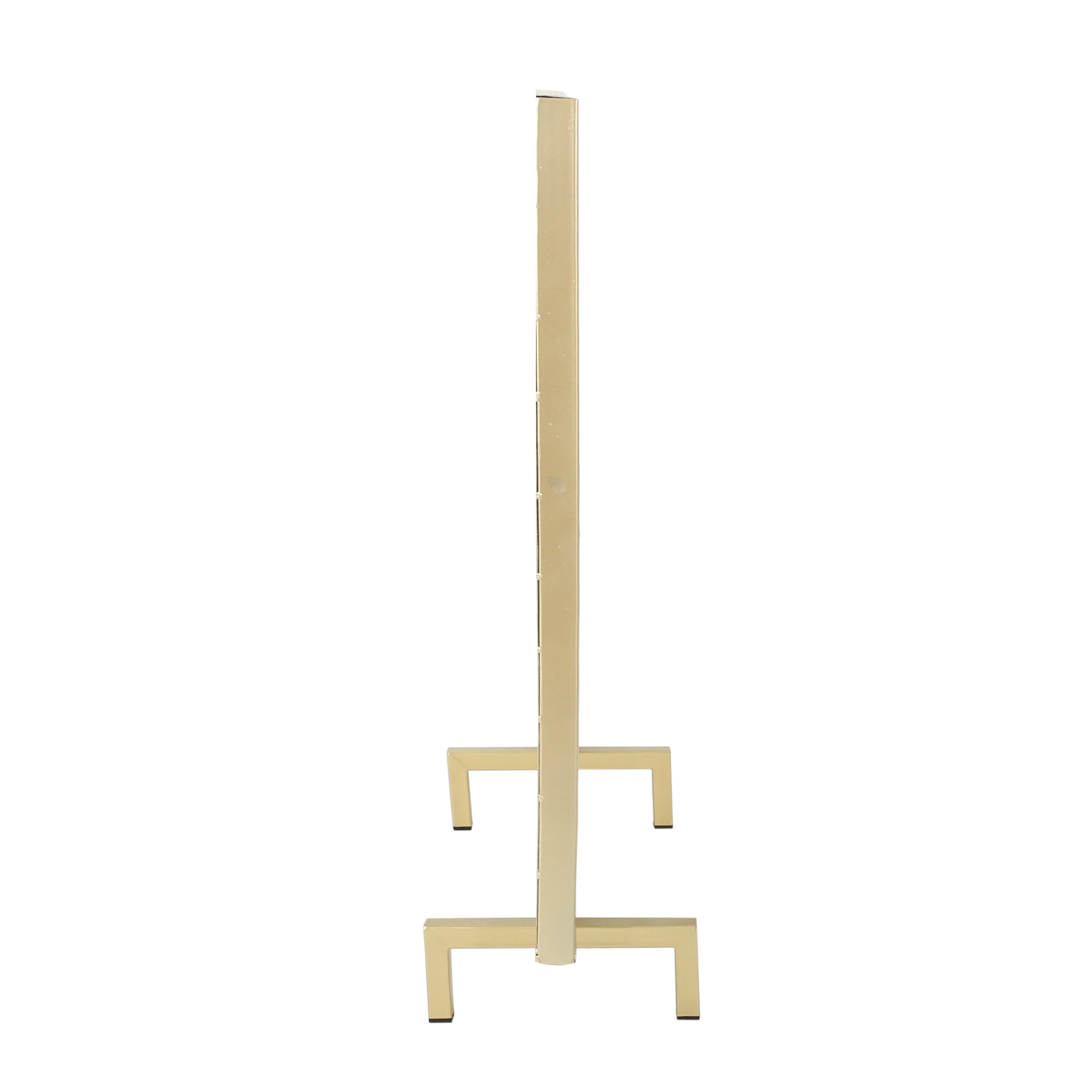 Veritas Modern Glam Single Panel Iron Fireplace Screen with Circle Pattern - furnishings